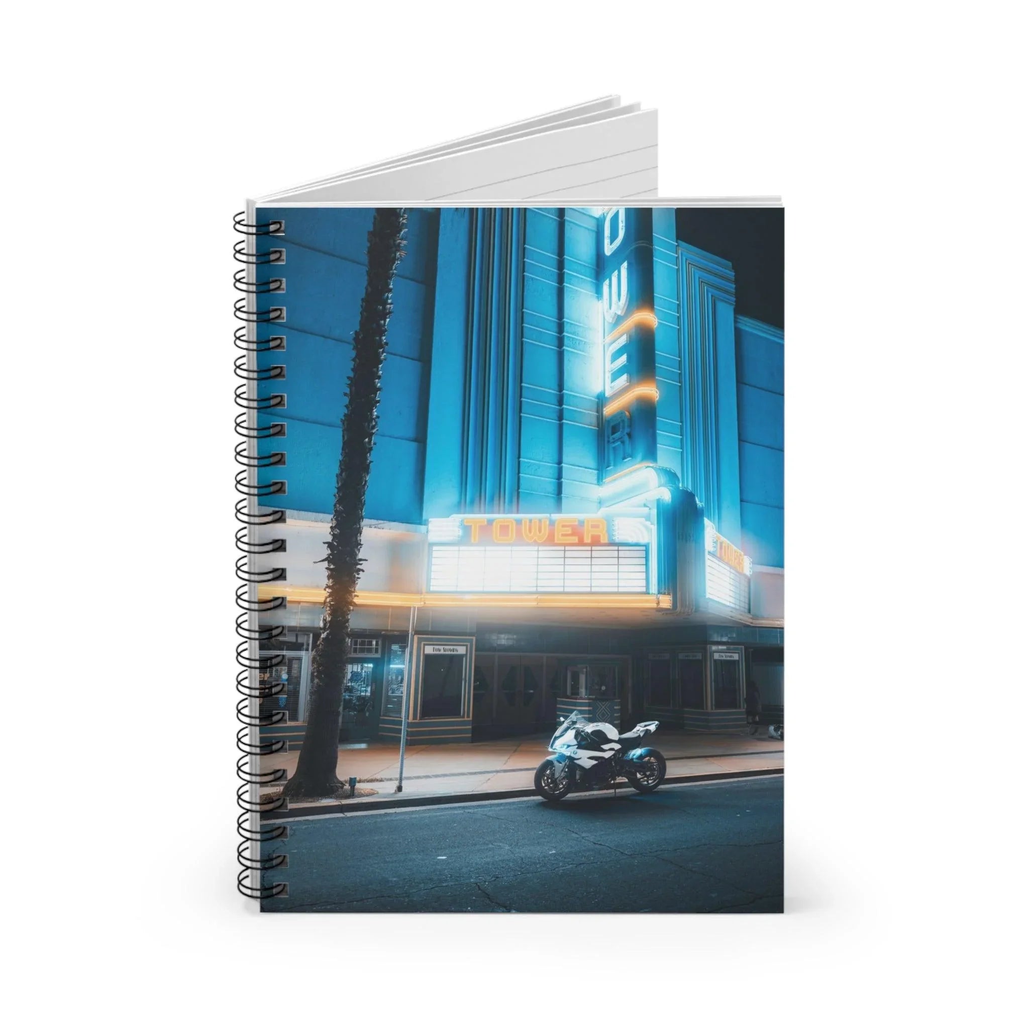 BMW S1000RR Motorcycle Spiral Notebook #092 - Throttle Designs