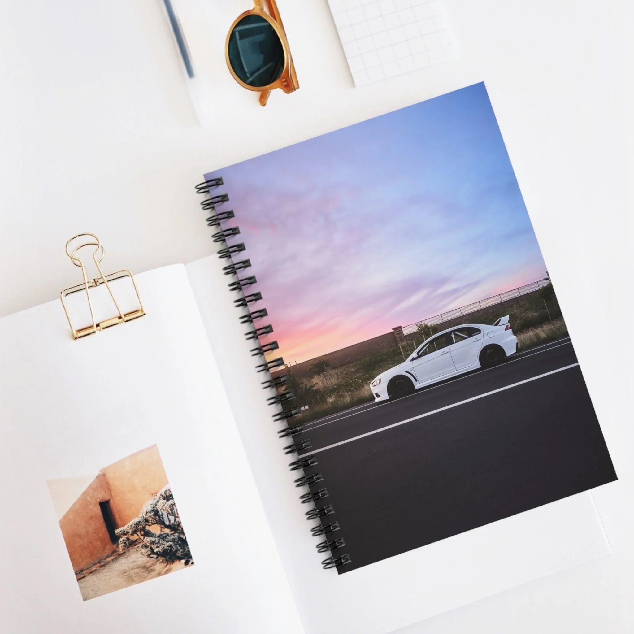 Mitsubishi Evo 10 Automotive Spiral Notebook #017 - Throttle Designs