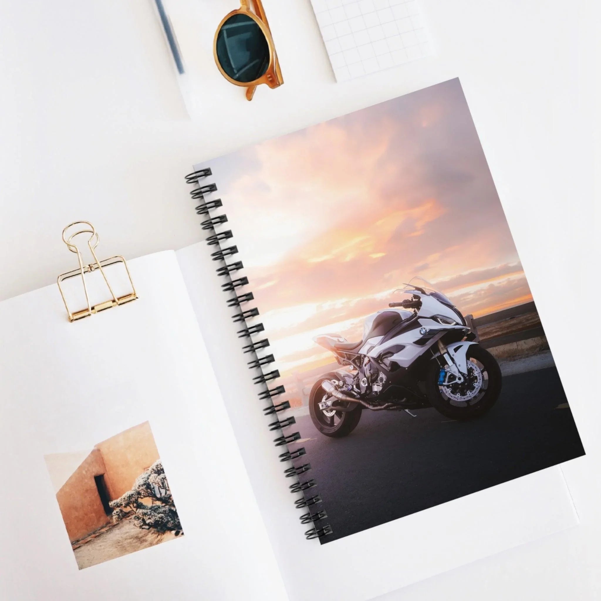 BMW S1000RR Motorcycle Spiral Notebook #099 - Throttle Designs