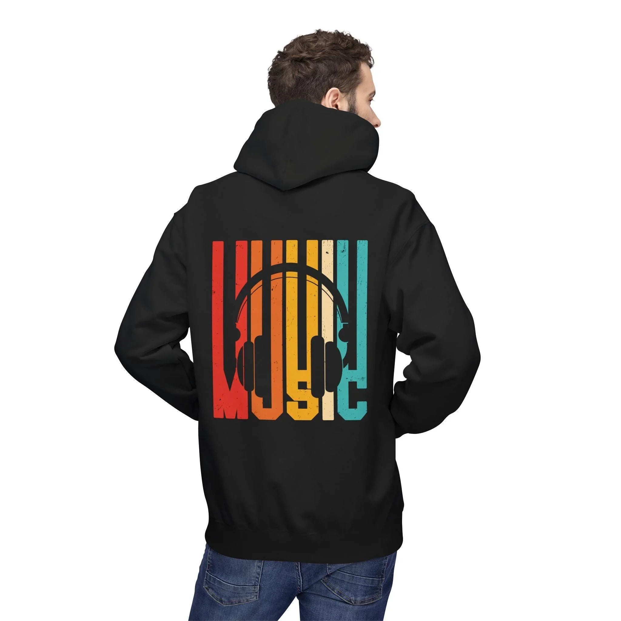 Stylish Music-Integrated Fleece Hoodie for Ultimate Comfort and Warmth