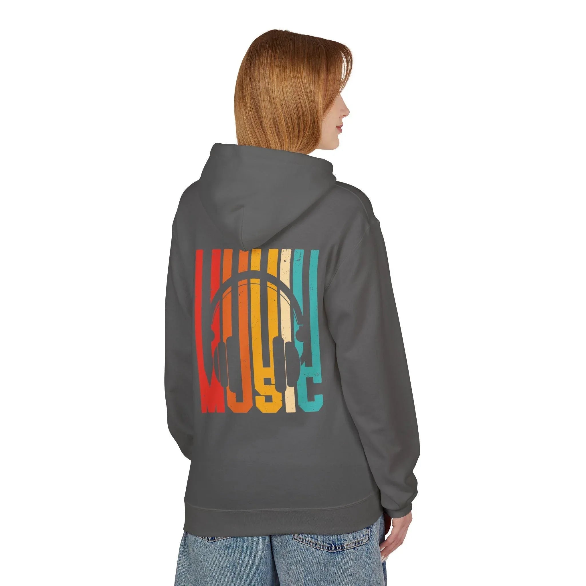 Stylish Music-Integrated Fleece Hoodie for Ultimate Comfort and Warmth