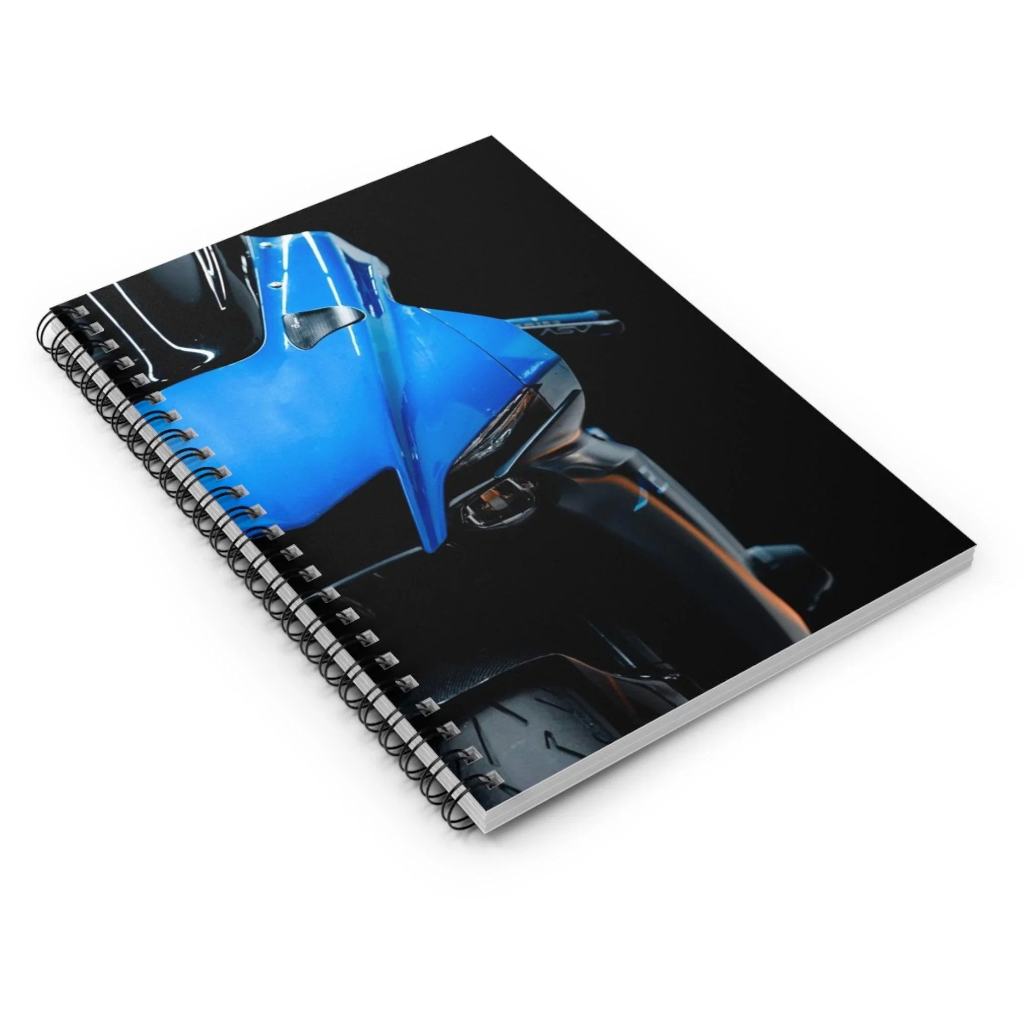 Yamaha R1 Motorcycle Spiral Notebook #021 - Throttle Designs