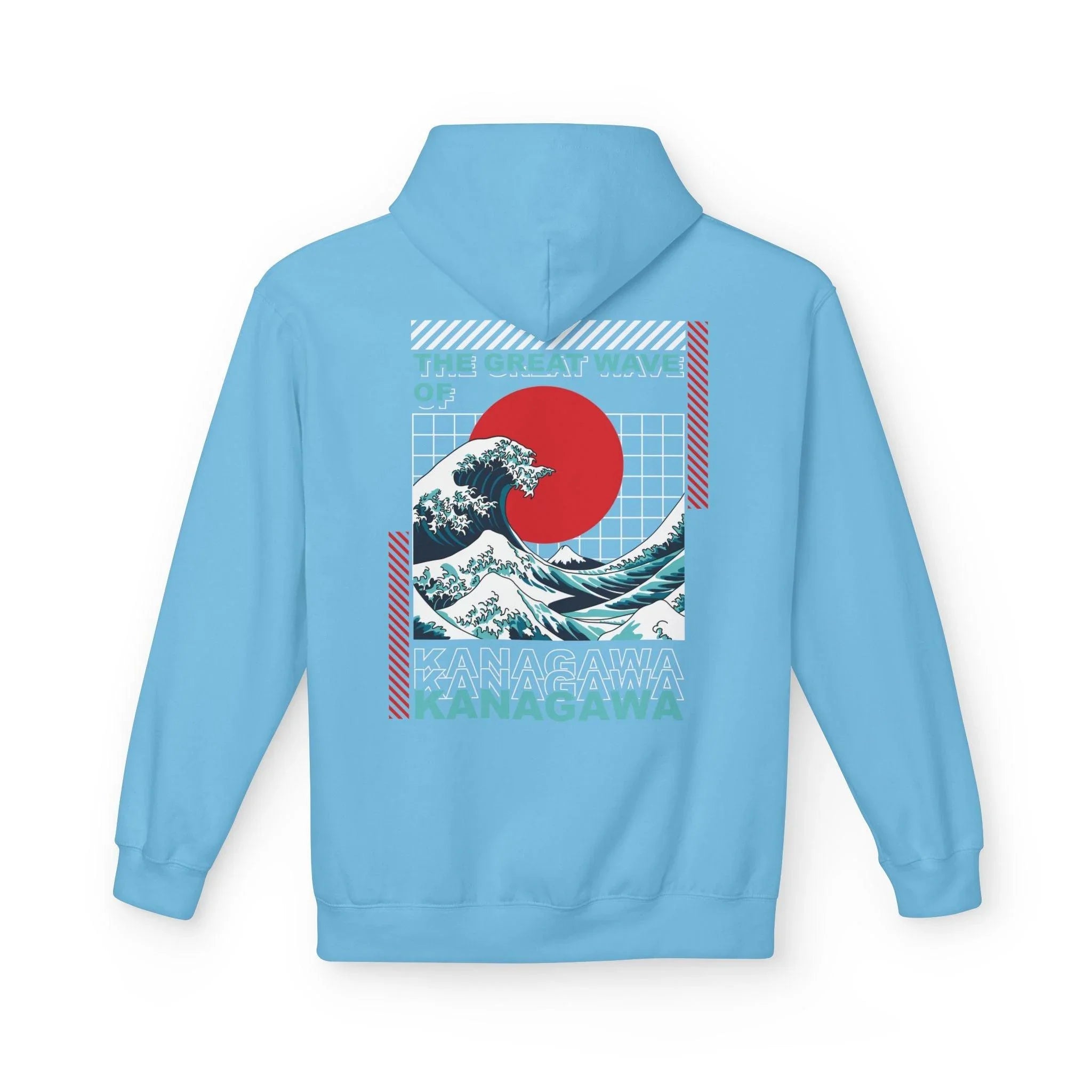 Ultimate Kanagawa Wave Fleece Hoodie: Stylish Japanese Streetwear Comfort