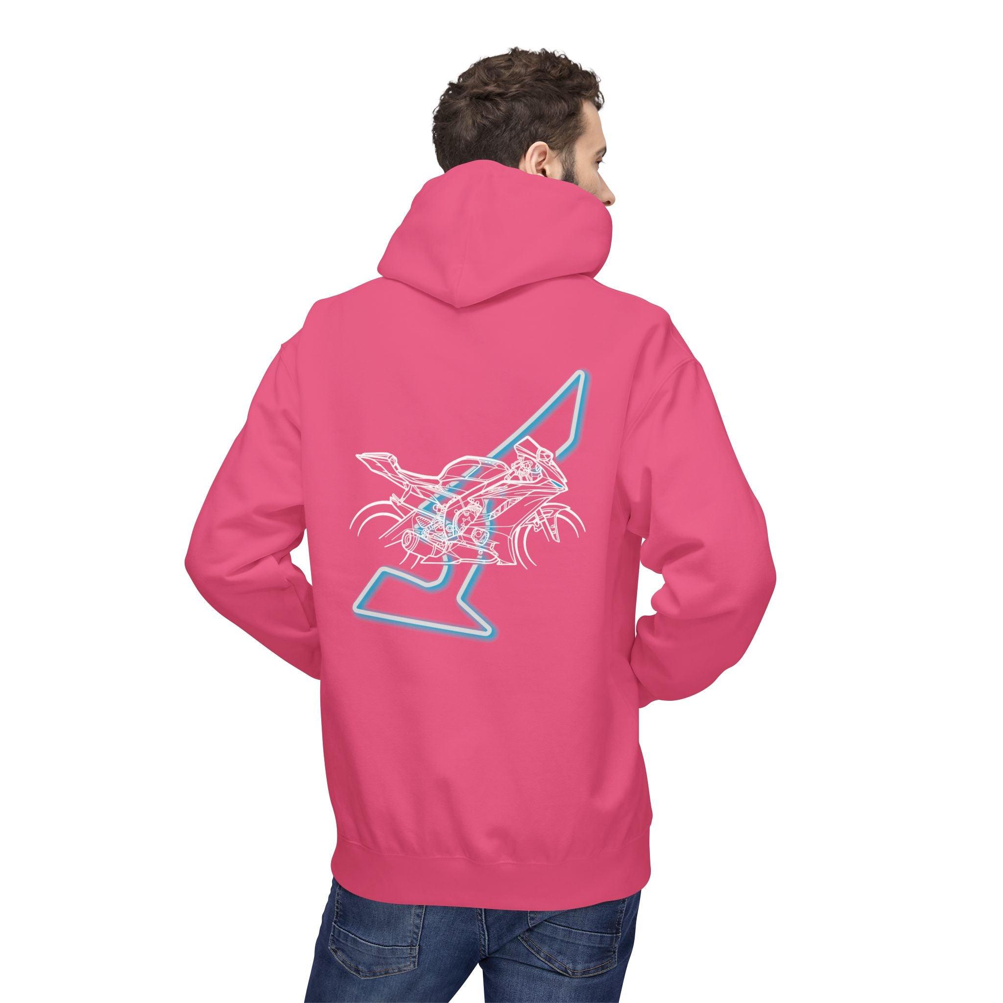 Yamaha R6 Circuit of the Americas Hoodie - Stylish Comfort for Racers