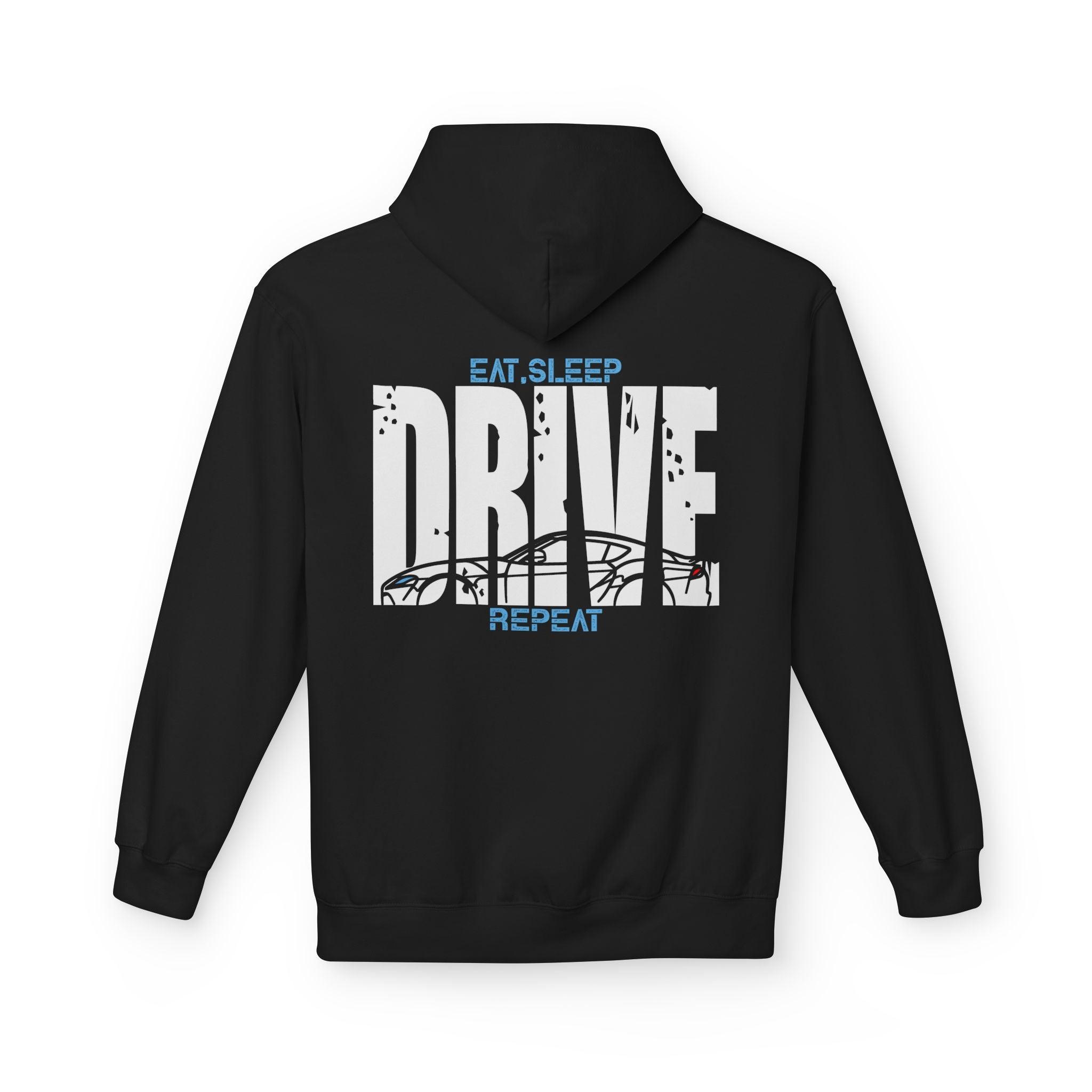 MK5 Toyota Supra DRIVE Comfort Fleece Hoodie for Car Enthusiasts