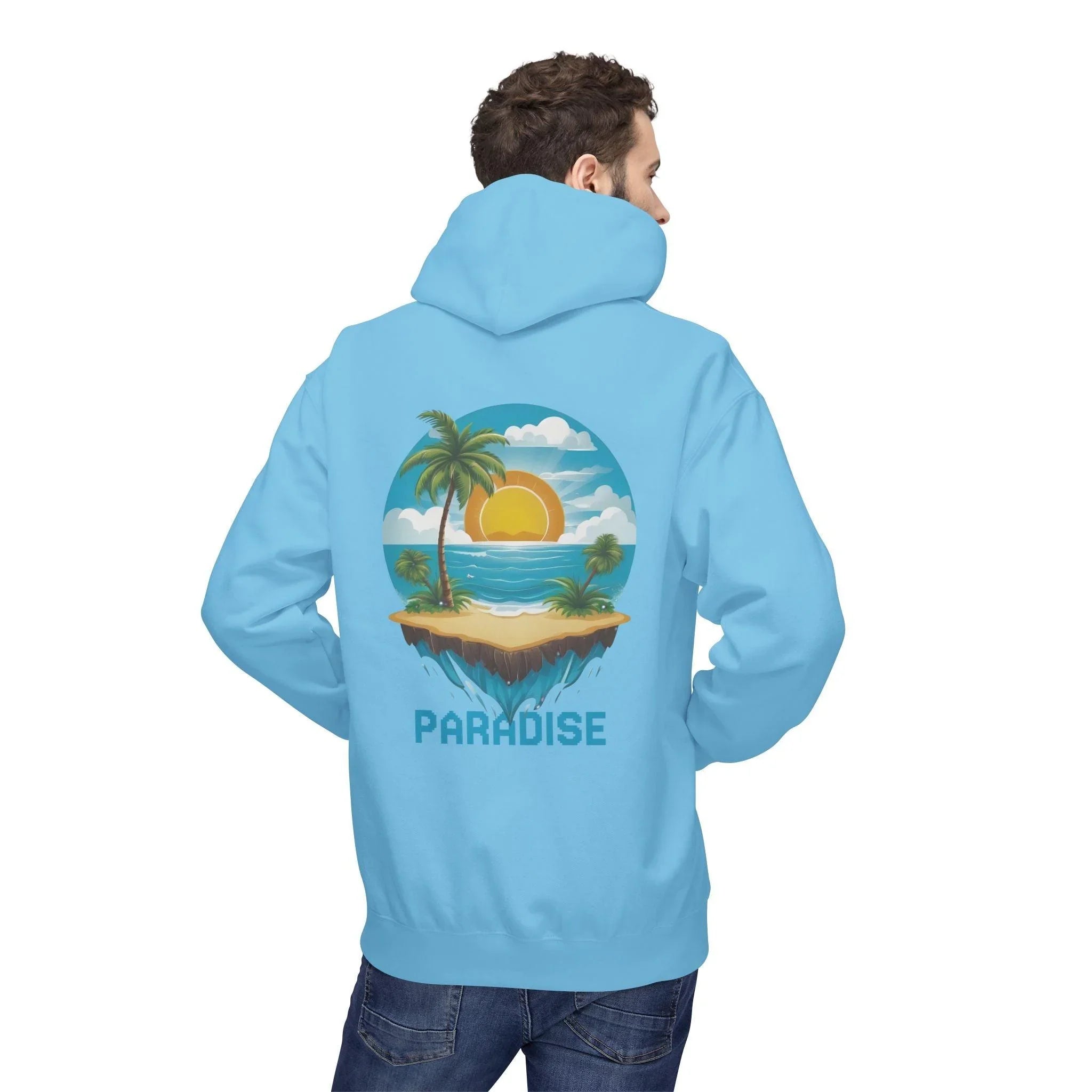 Cozy Paradise Fleece Hoodie for Ultimate Comfort and Style