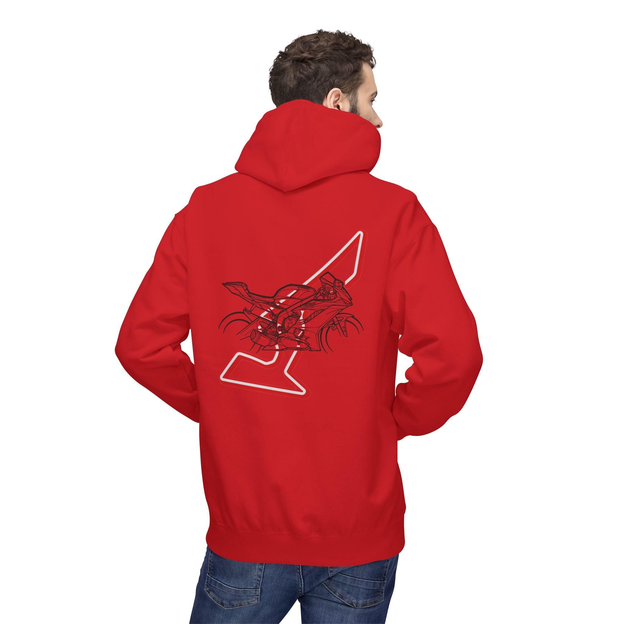 Yamaha R6 Red Eyes Hoodie - Ultimate Comfort for Racing Fans