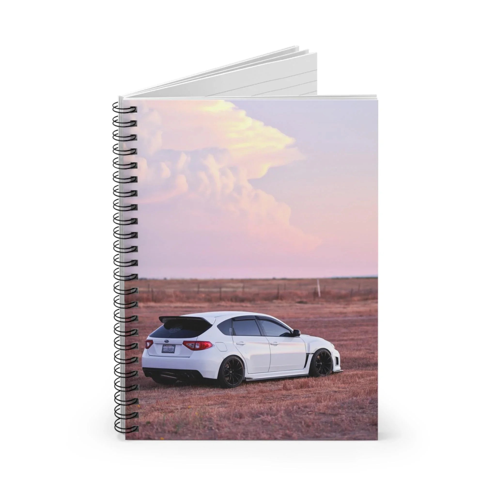 Subaru WRX STI Automotive Spiral Notebook #009 - Throttle Designs