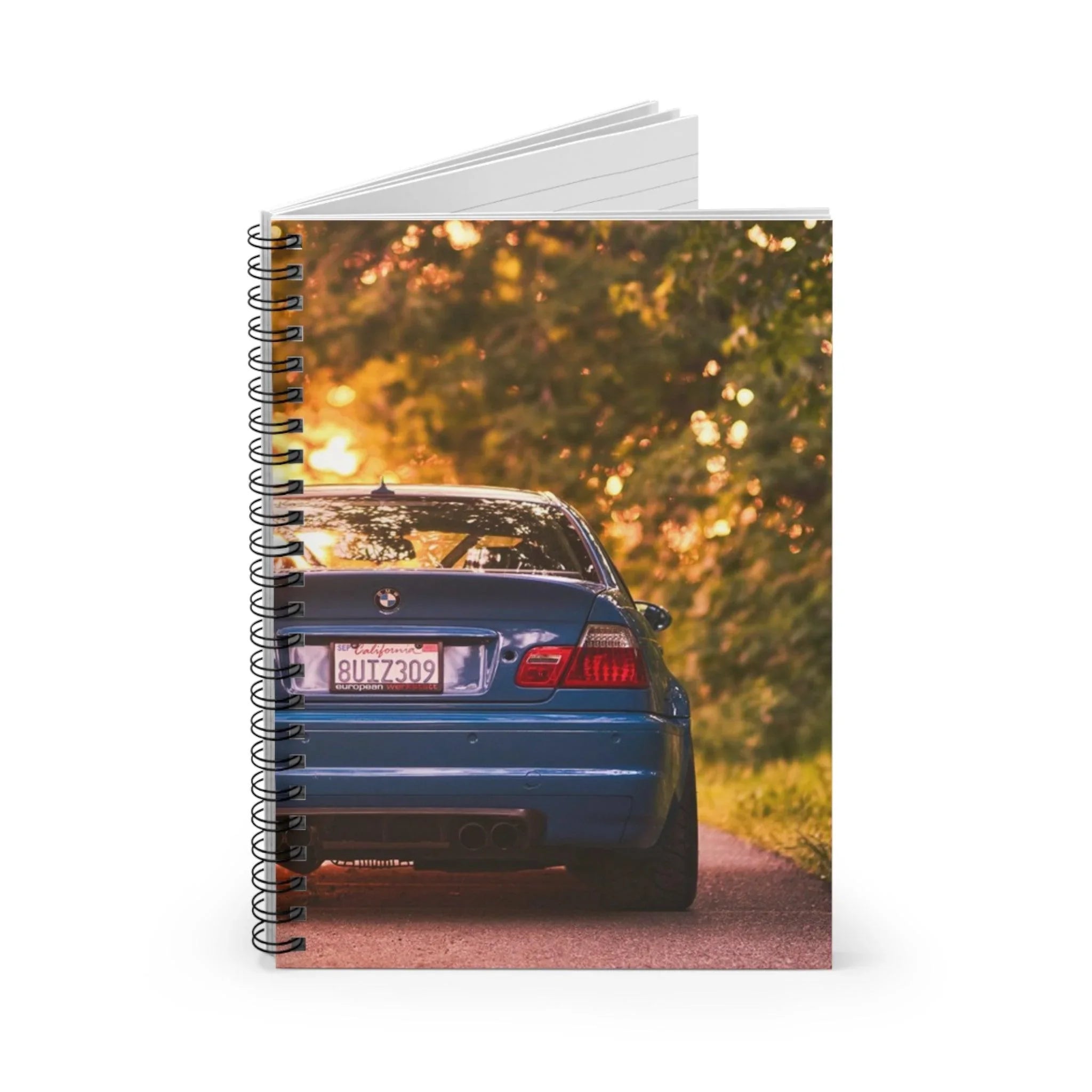BMW E46 M3 Automotive Spiral Notebook #004 - Throttle Designs