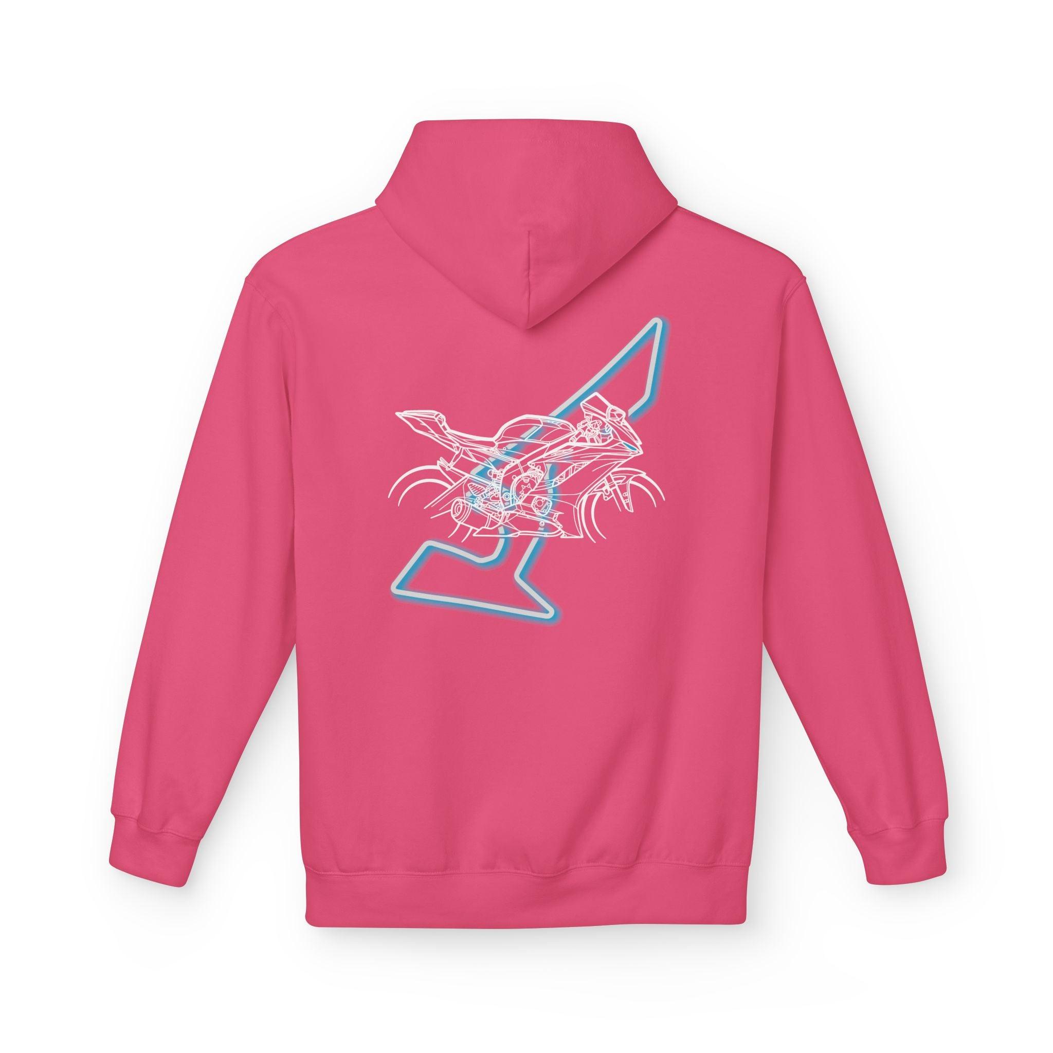 Yamaha R6 Circuit of the Americas Hoodie - Stylish Comfort for Racers