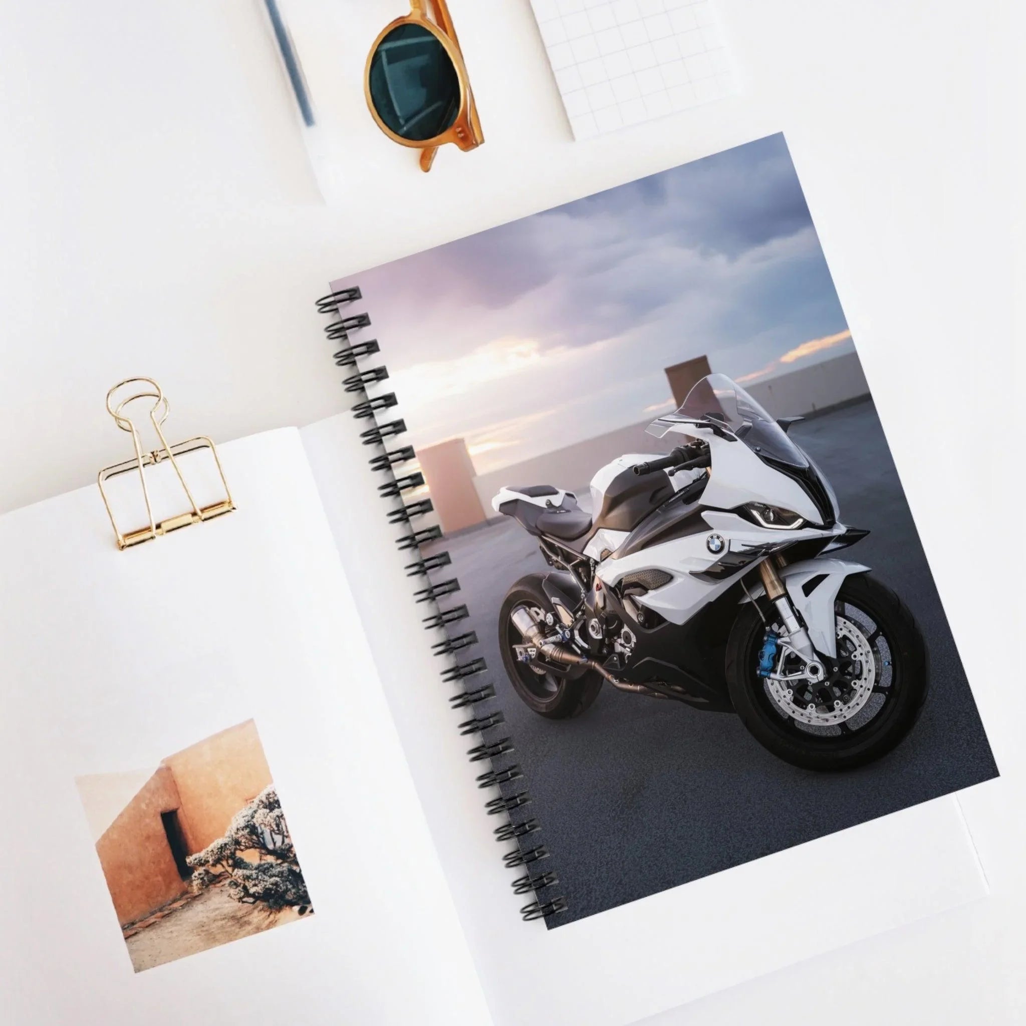 BMW S1000RR Motorcycle Spiral Notebook #061 - Throttle Designs
