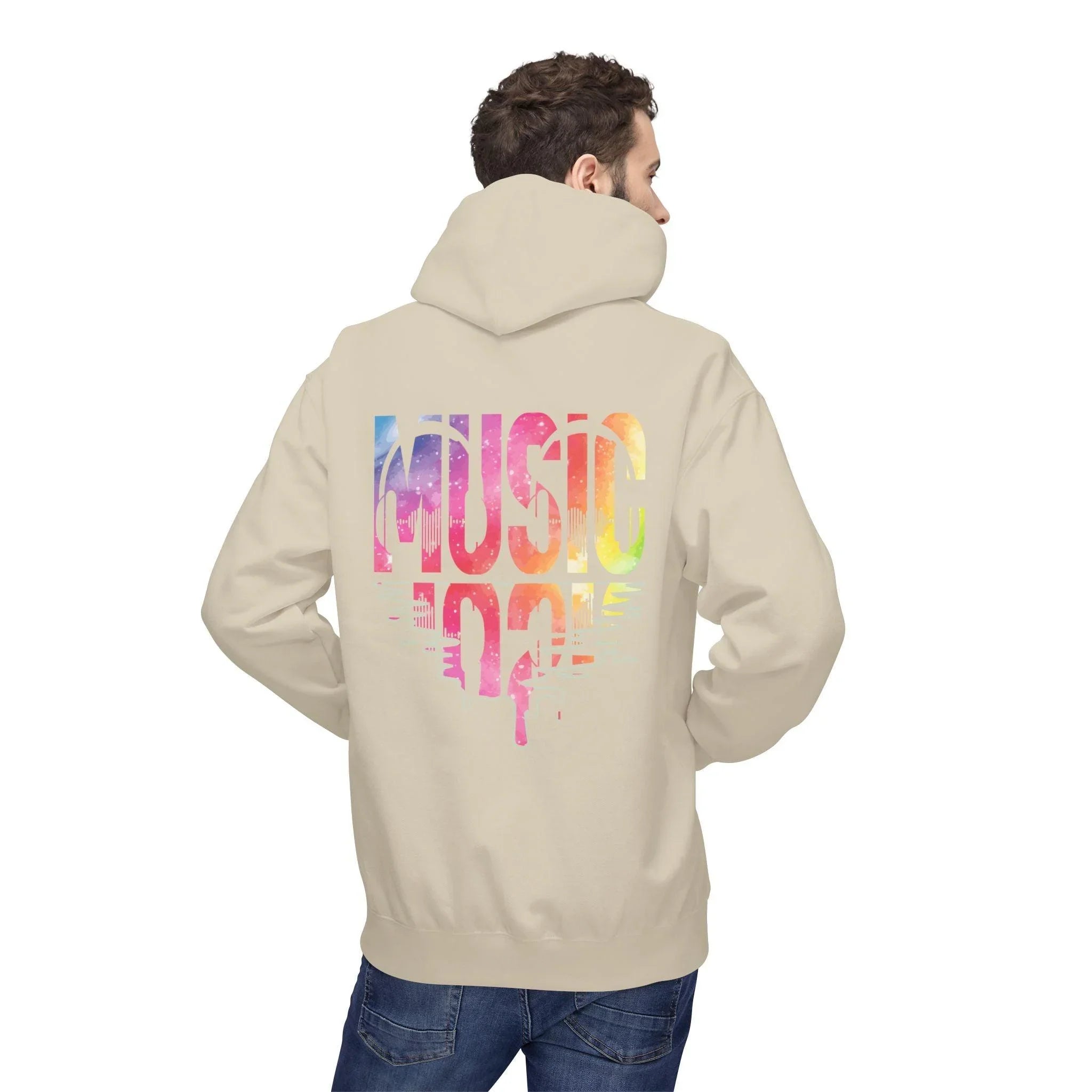 Ultimate Comfort Music Hoodie with Built-in Headphones