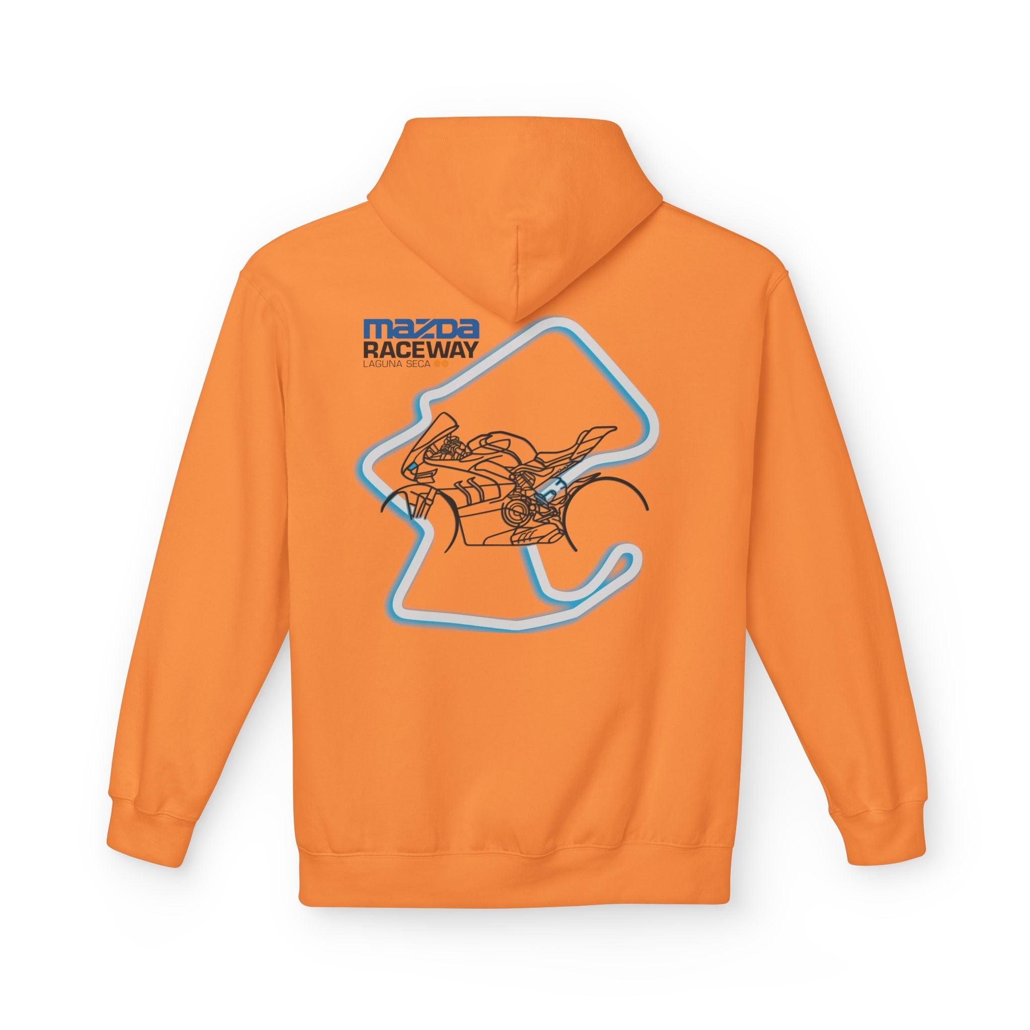 Ducati Panigale V4 SP Laguna Seca Fleece Hoodie - Stylish & Cozy