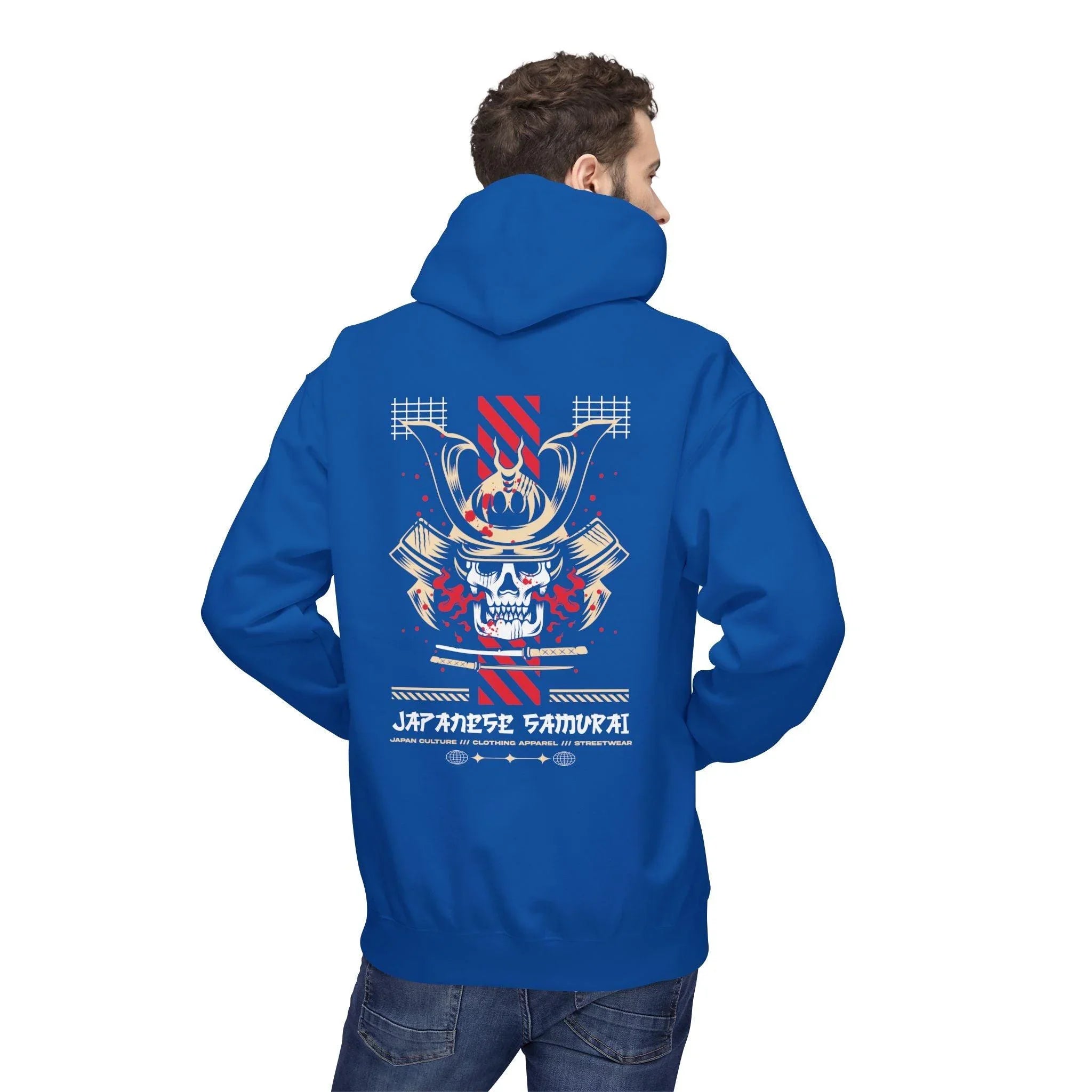 Ultimate Samurai Streetwear Fleece Hoodie for Comfort and Style