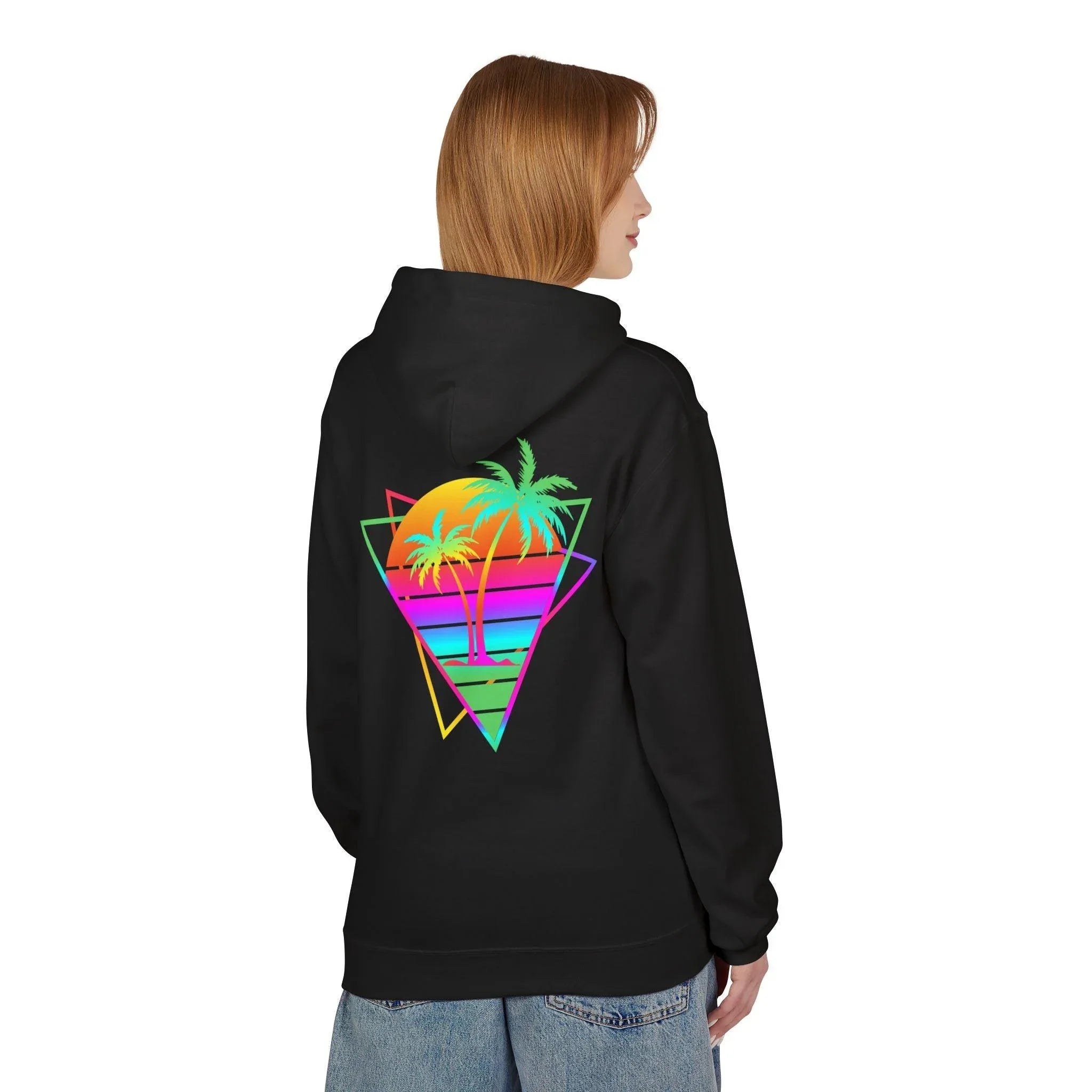 Vaporwave Vintage Fleece Hoodie for Ultimate Comfort and Style
