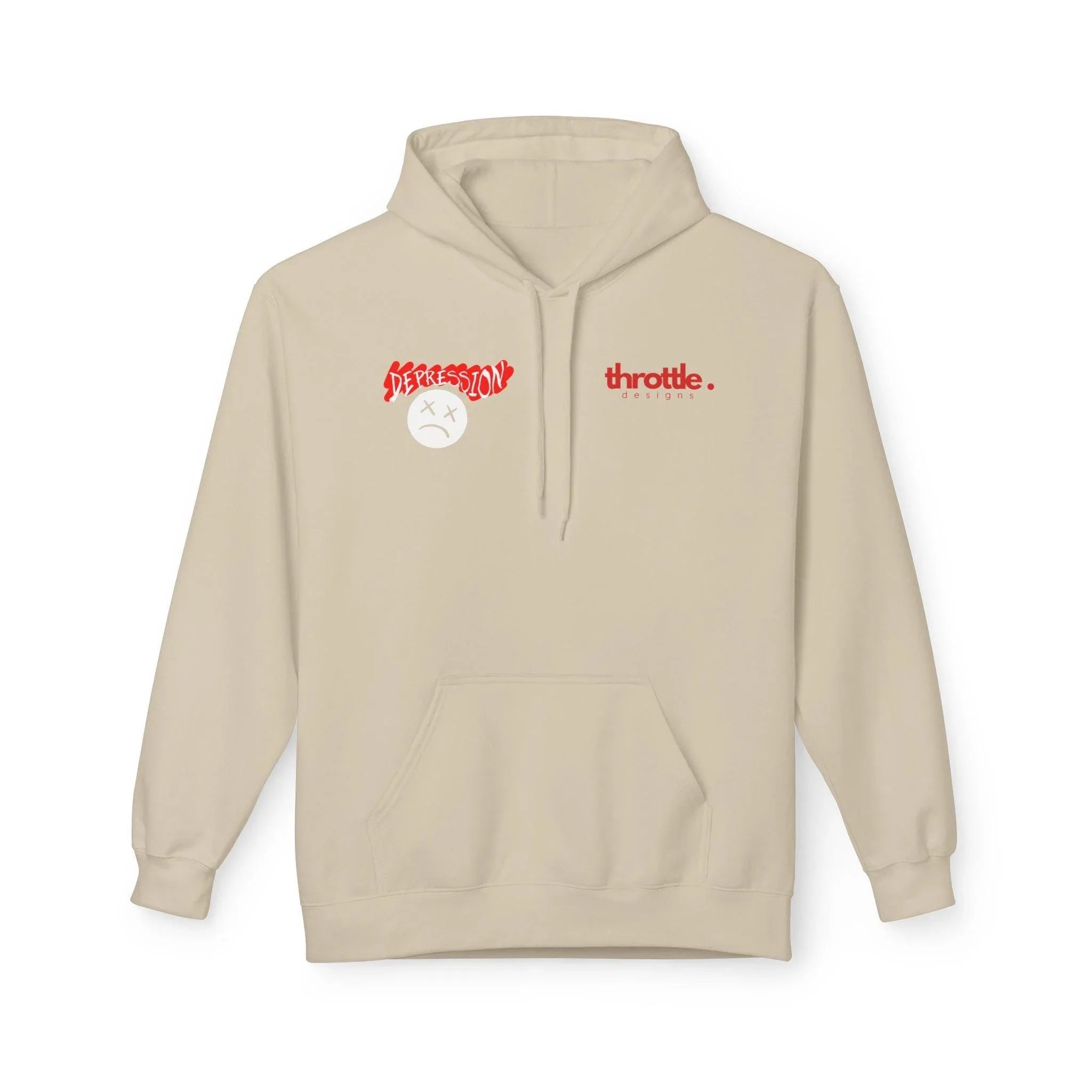 Empower Your Style: Fight Depression Fleece Hoodie for Ultimate Comfort