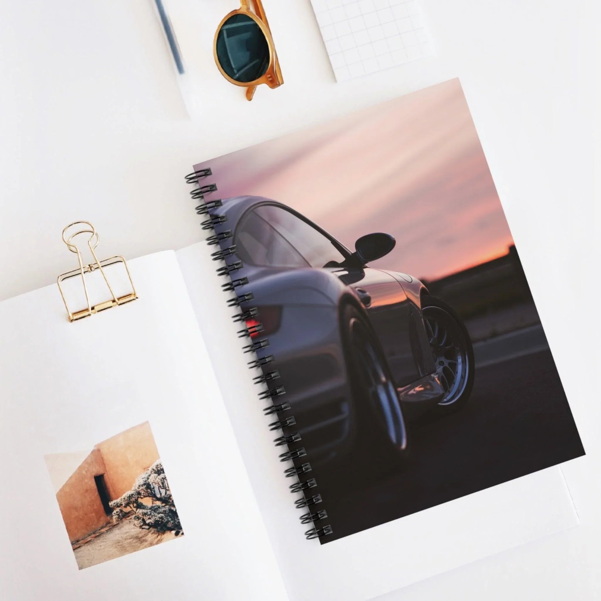 Porsche 911 Automotive Spiral Notebook #002 - Throttle Designs