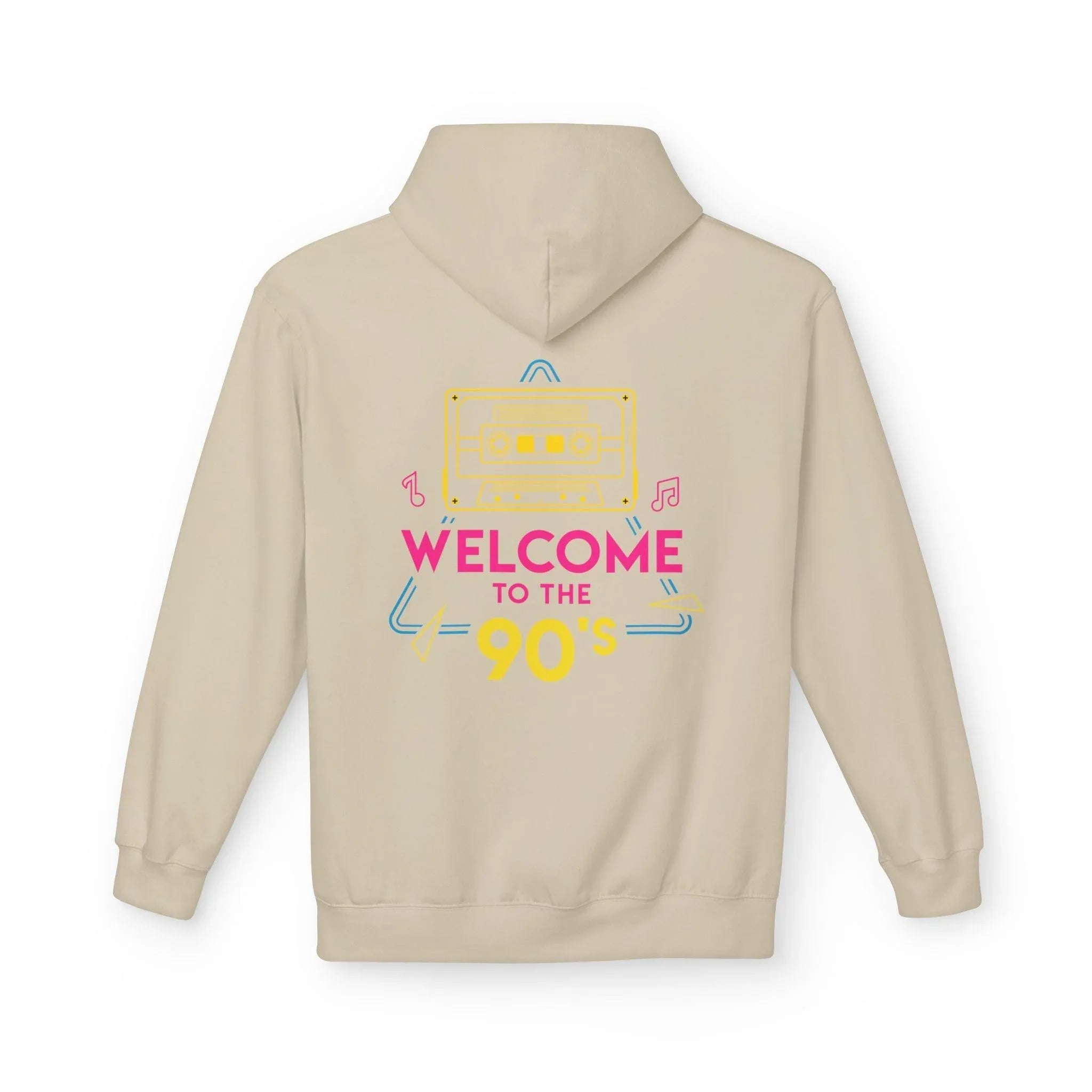 Nostalgic 90's Vibes Premium Fleece Hoodie for Ultimate Comfort