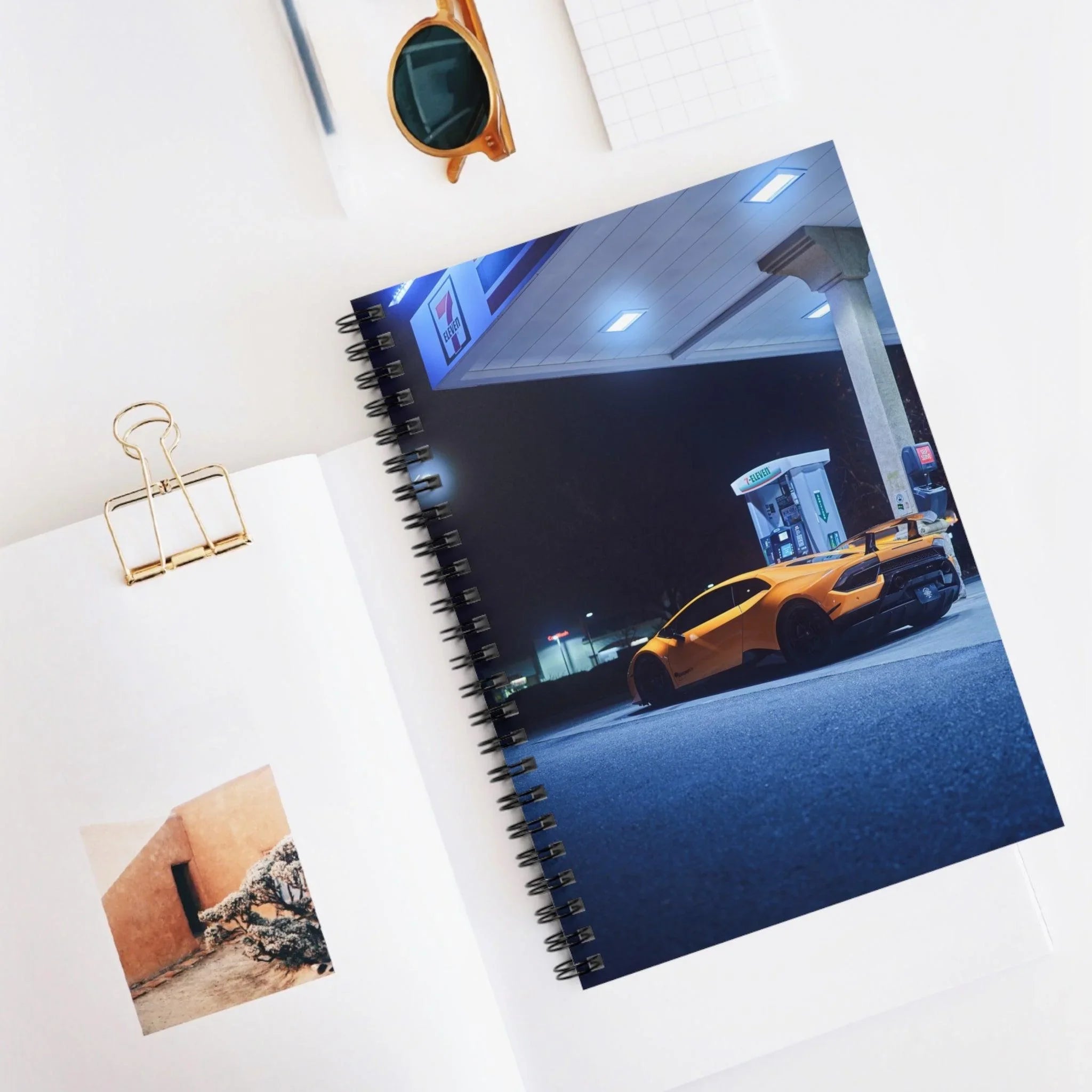 Lamborghini Huracan Automotive Spiral Notebook #021 - Throttle Designs