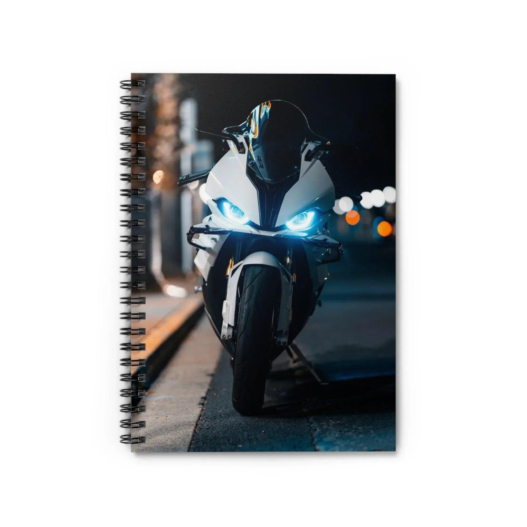 BMW S1000RR Motorcycle Spiral Notebook #094 - Throttle Designs