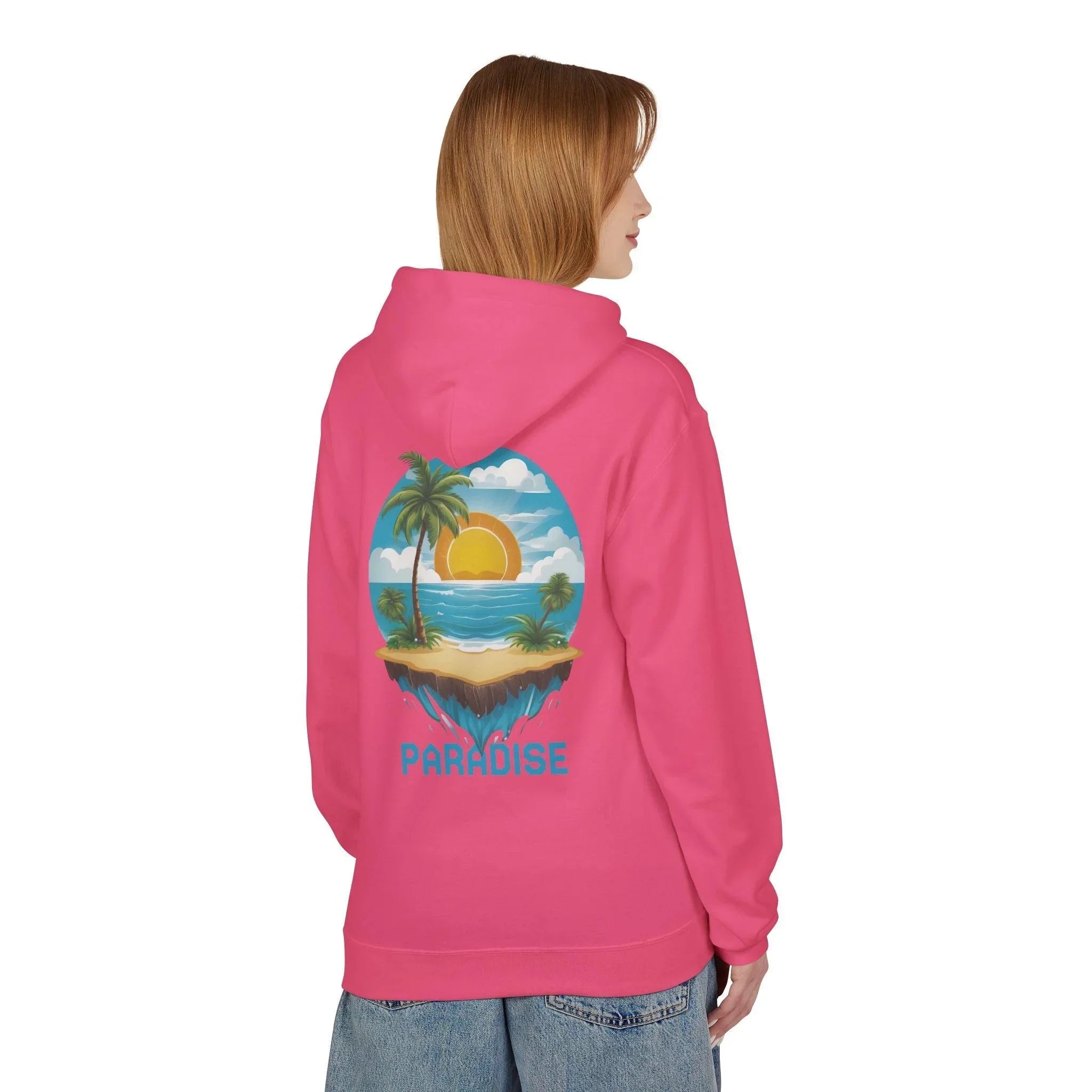 Cozy Paradise Fleece Hoodie for Ultimate Comfort and Style