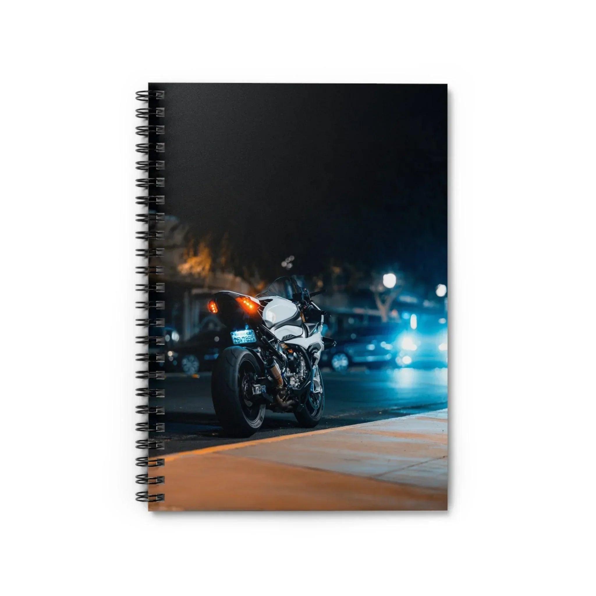 BMW S1000RR Motorcycle Spiral Notebook #086 - Throttle Designs