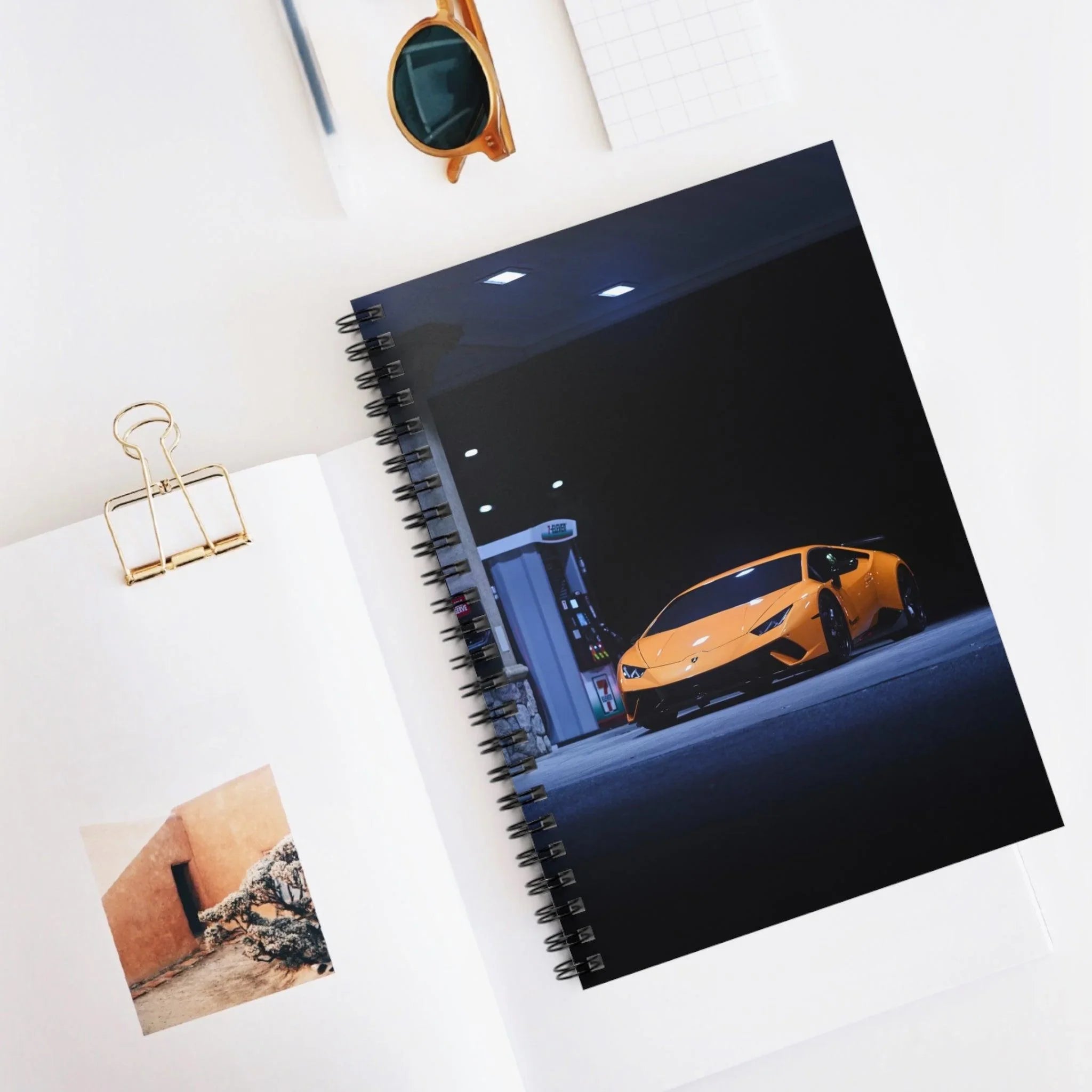 Lamborghini Huracan Automotive Spiral Notebook #031 - Throttle Designs