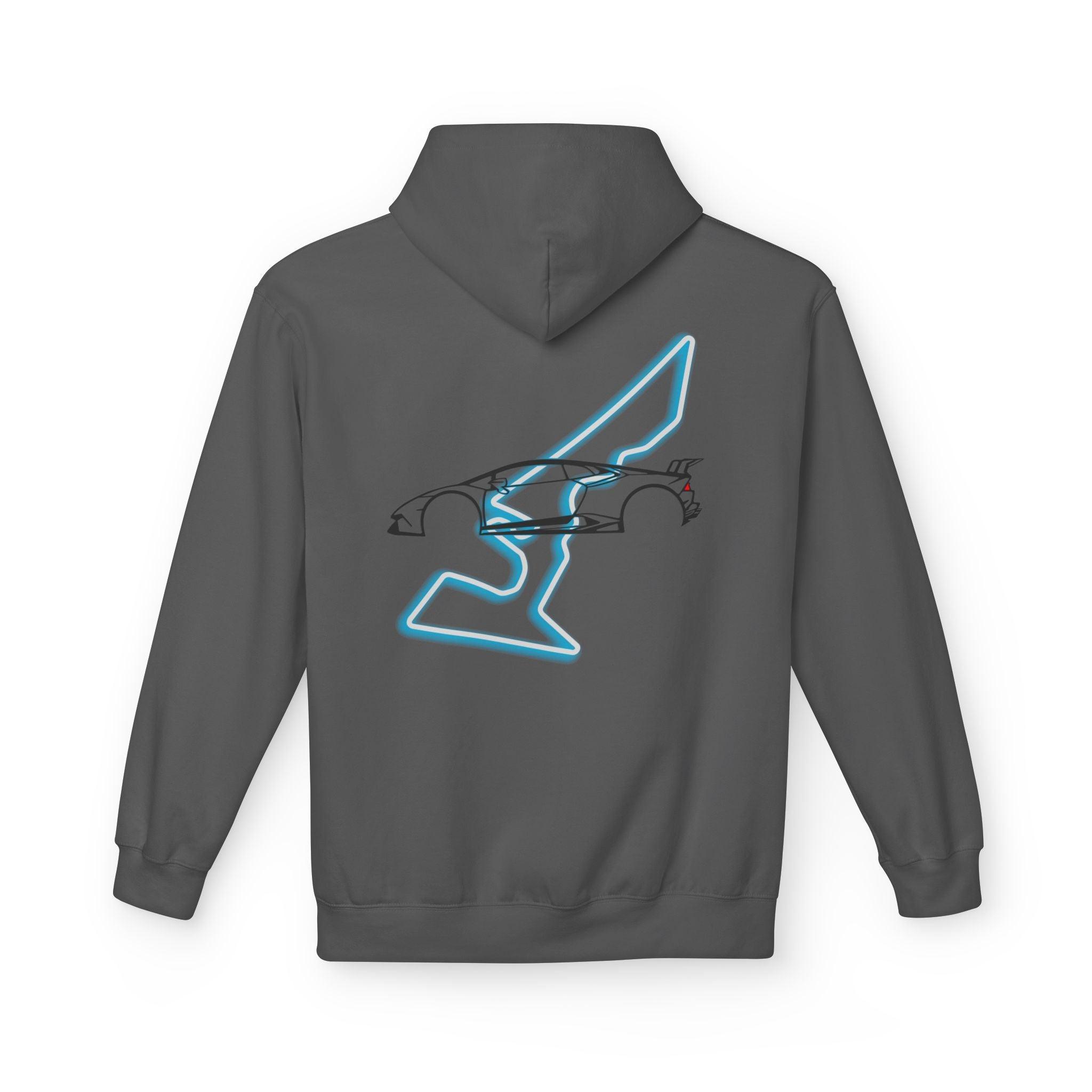 Circuit Of The Americas Huracan Performante Fleece Hoodie