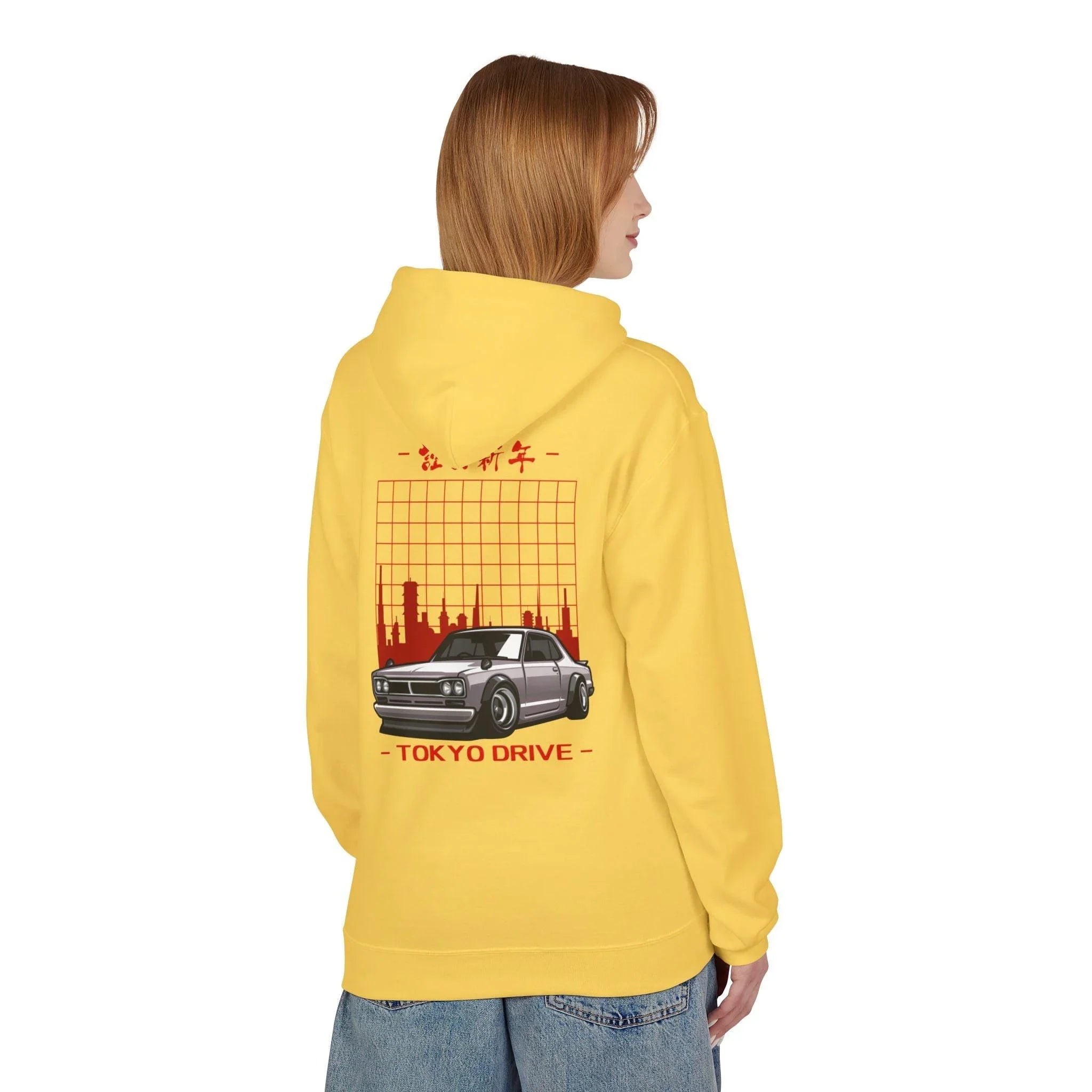 Tokyo Drive Luxe Fleece Hoodie for Ultimate Comfort and Style