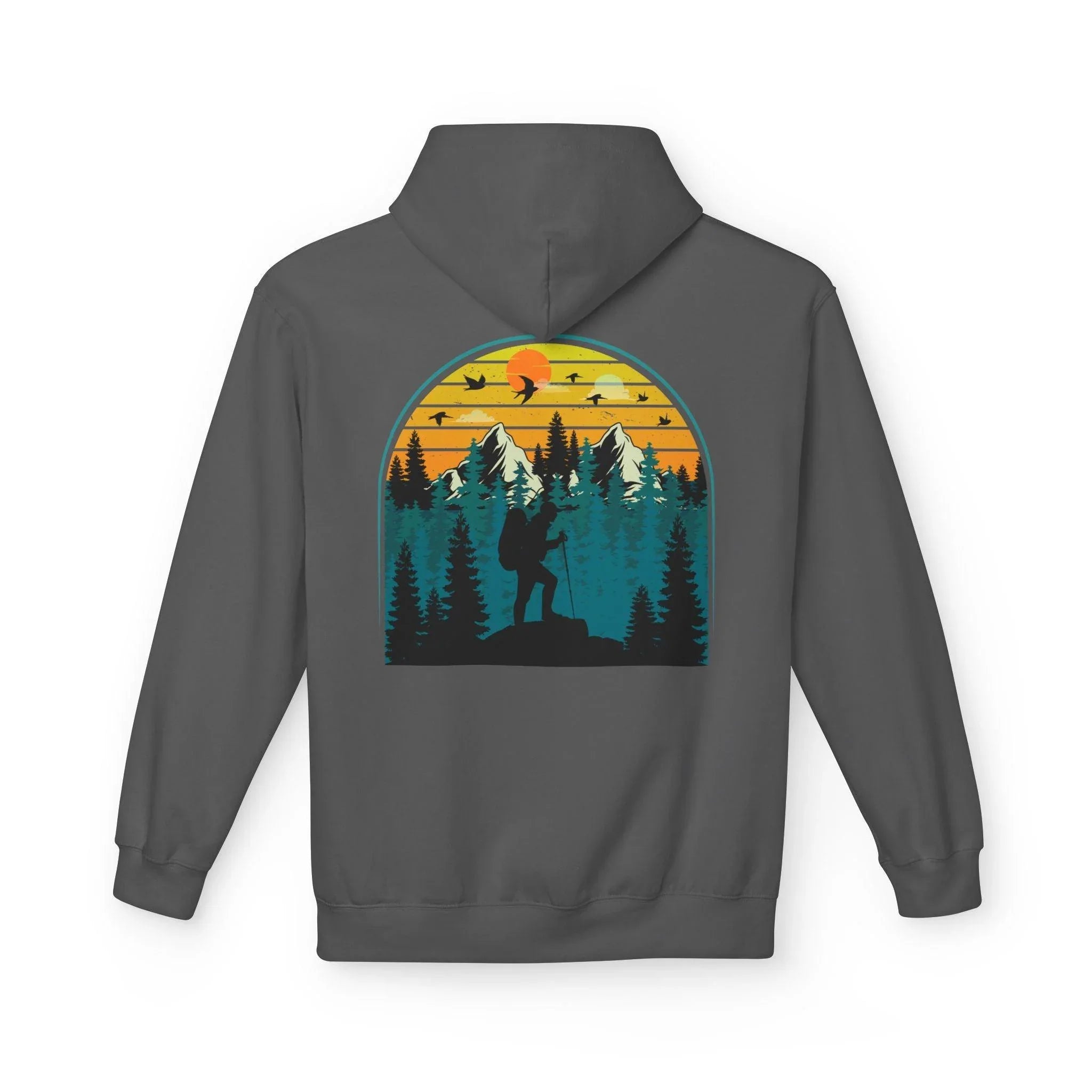 Ultimate Retro Outdoor Fleece Hoodie for Adventurers