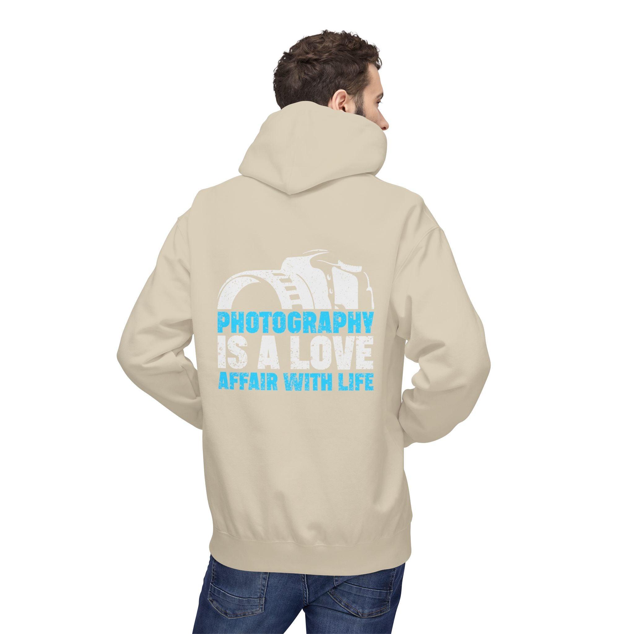 Cozy Fleece Hoodie for Photography Lovers: Embrace Life's Moments in Style