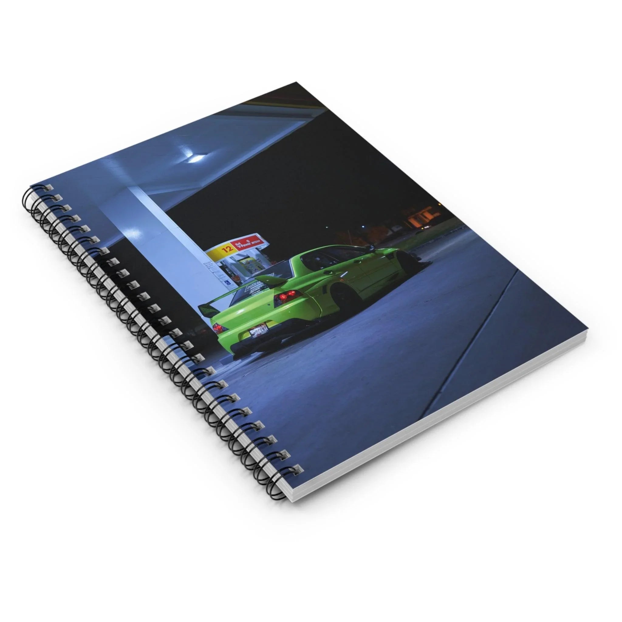 Mitsubishi Evo 9 Automotive Spiral Notebook #007 - Throttle Designs