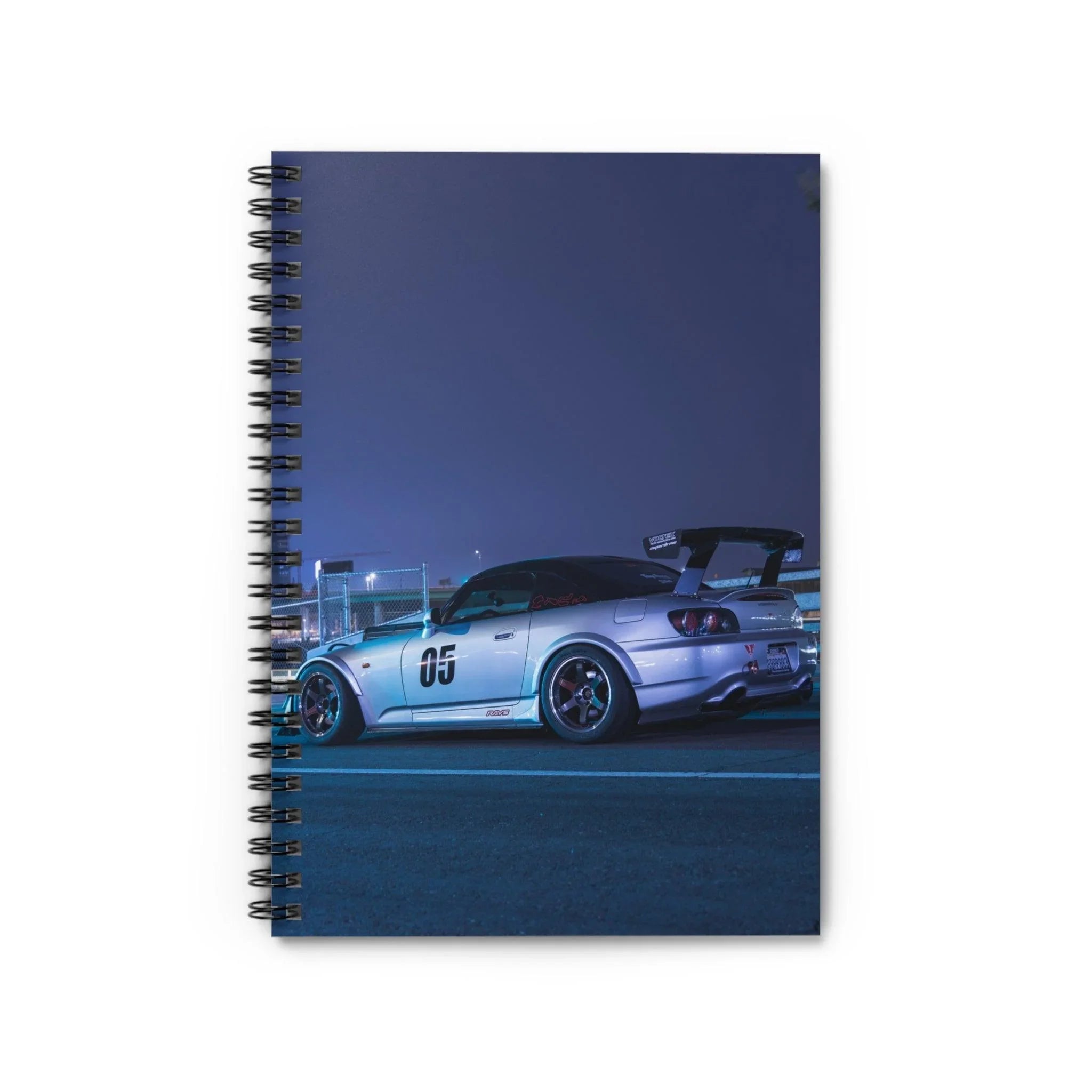 Honda S2000 Automotive Spiral Notebook #023 - Throttle Designs