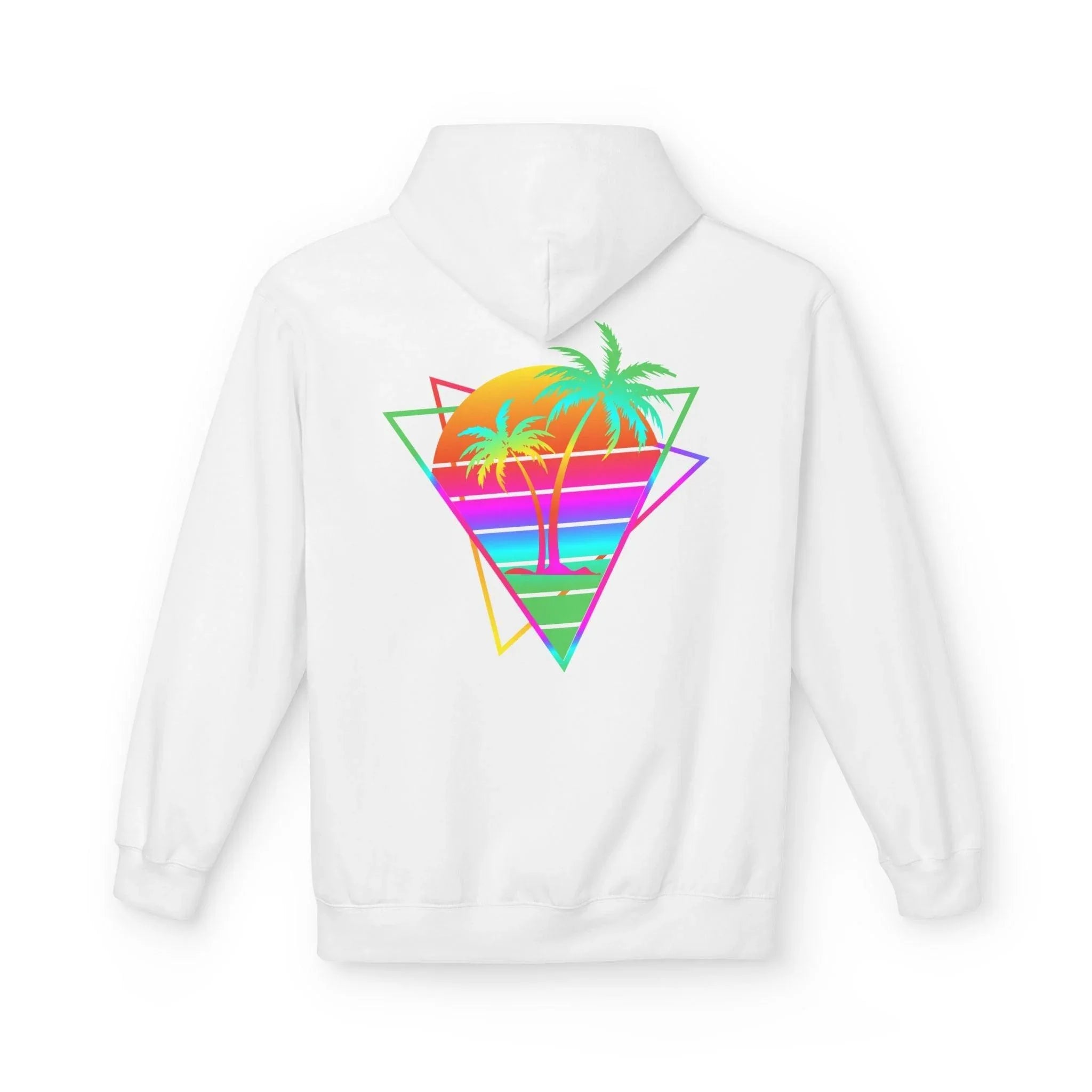 Vaporwave Vintage Fleece Hoodie for Ultimate Comfort and Style