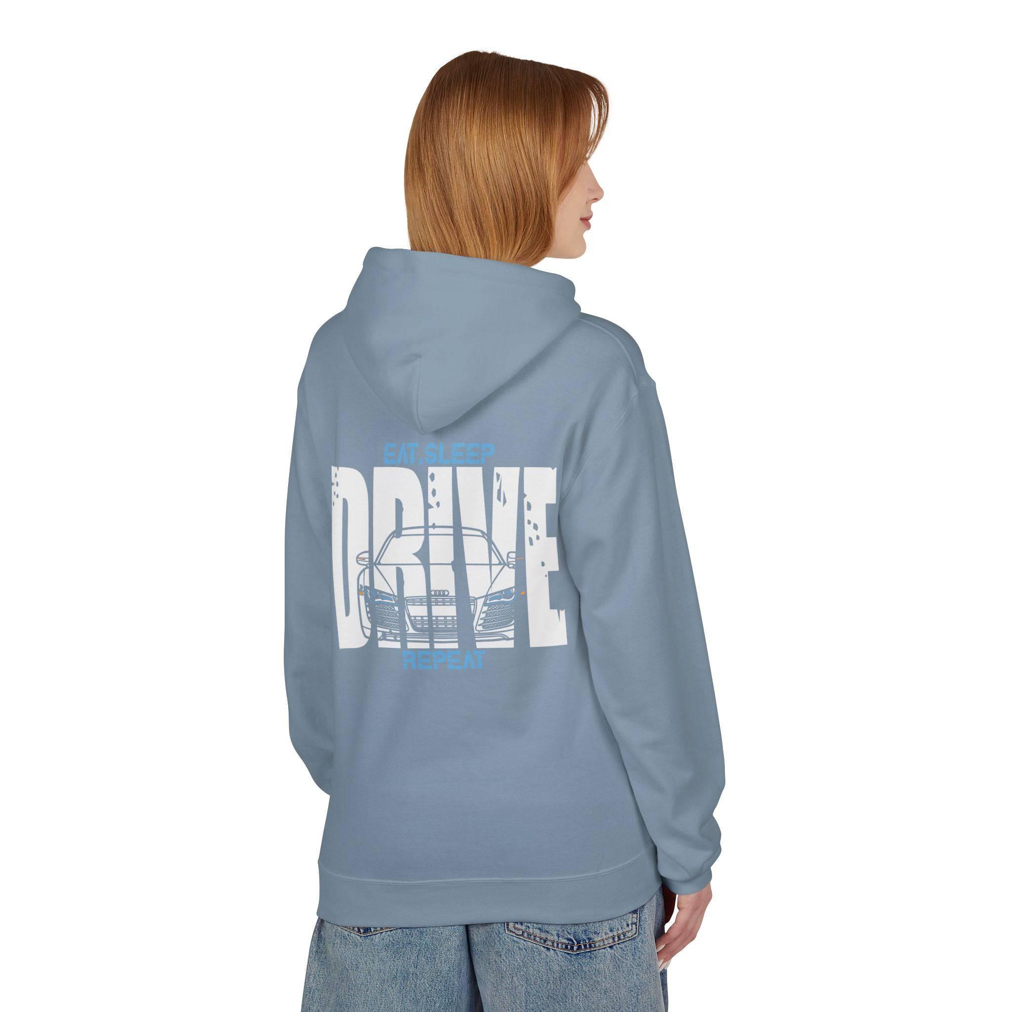 Audi R8 DRIVE Fleece Hoodie - Premium Comfort & Style for Enthusiasts