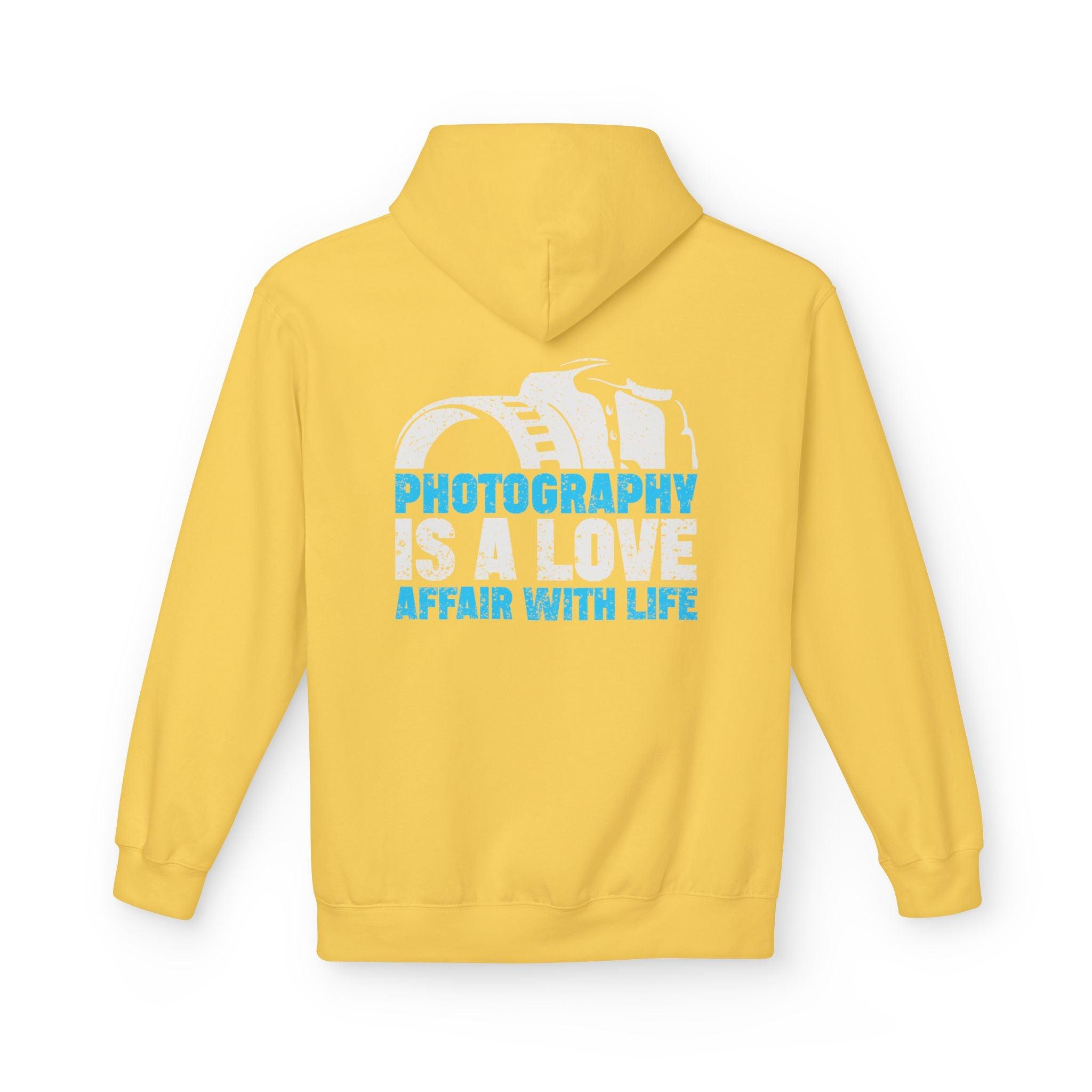 Cozy Fleece Hoodie for Photography Lovers: Embrace Life's Moments in Style