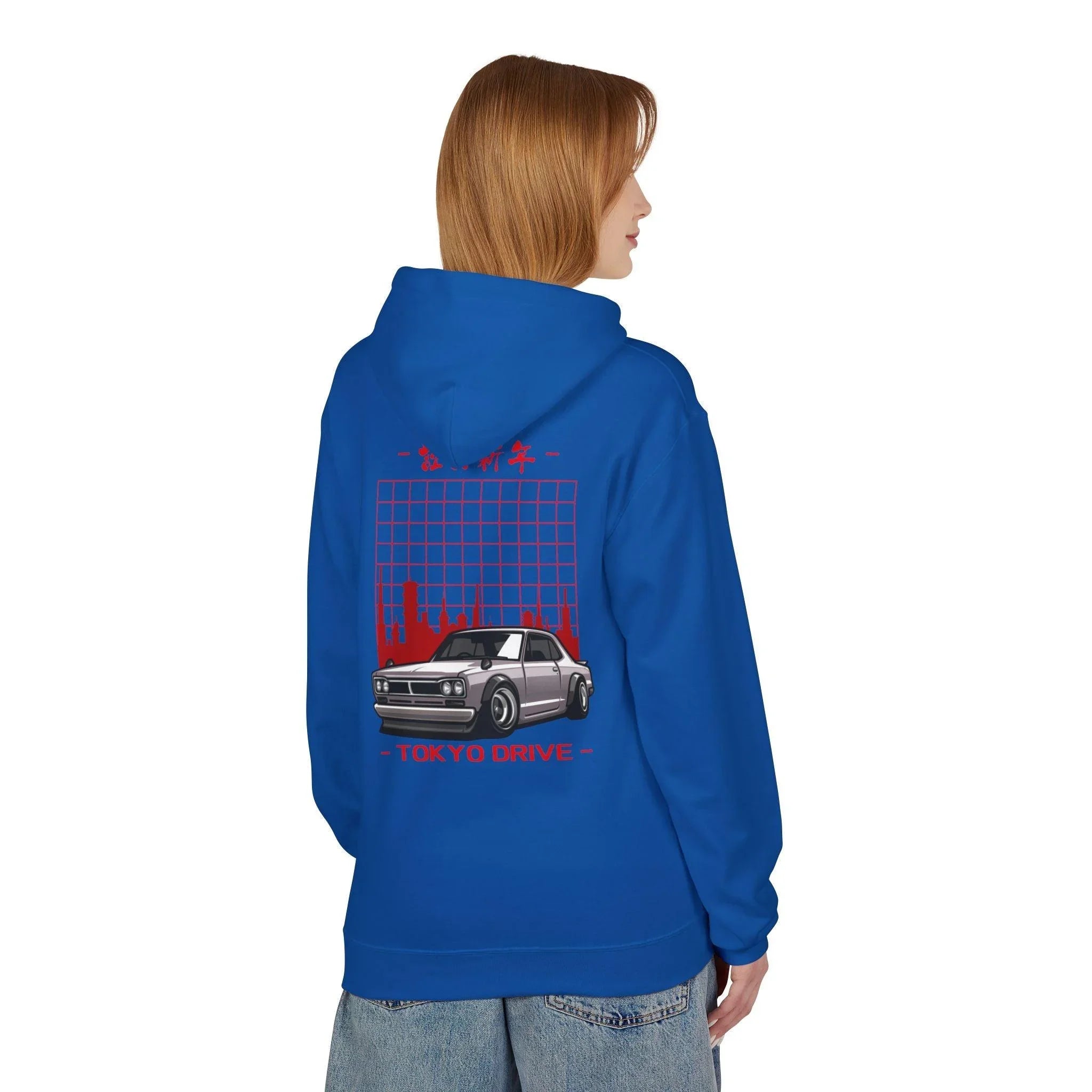 Tokyo Drive Luxe Fleece Hoodie for Ultimate Comfort and Style