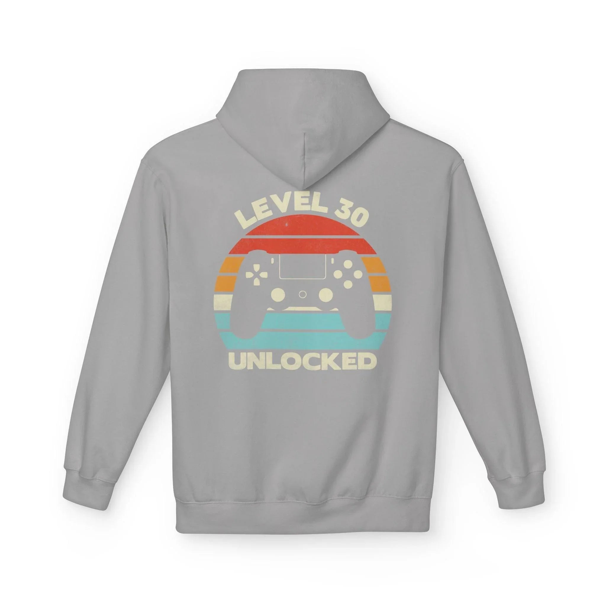 Level Up Your Style: Retro Gaming Fleece Hoodie with Comfort and Charm