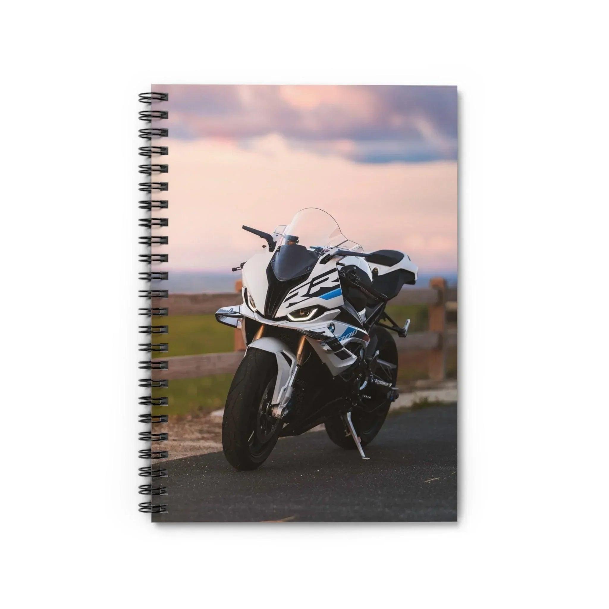 BMW S1000RR Motorcycle Spiral Notebook #064 - Throttle Designs