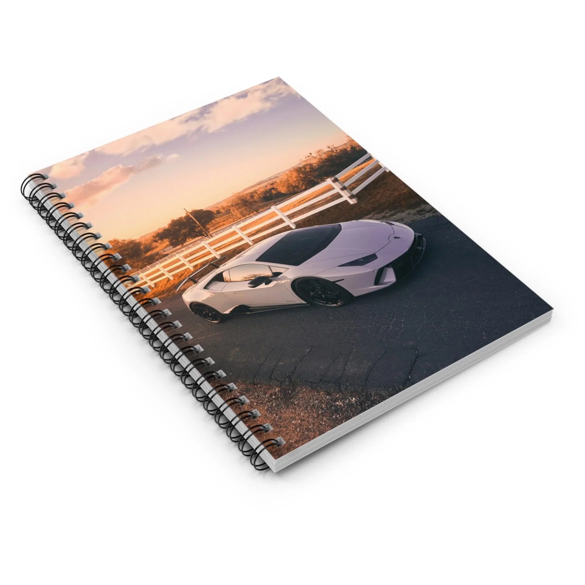 Lamborghini Huracan Automotive Spiral Notebook #039 - Throttle Designs
