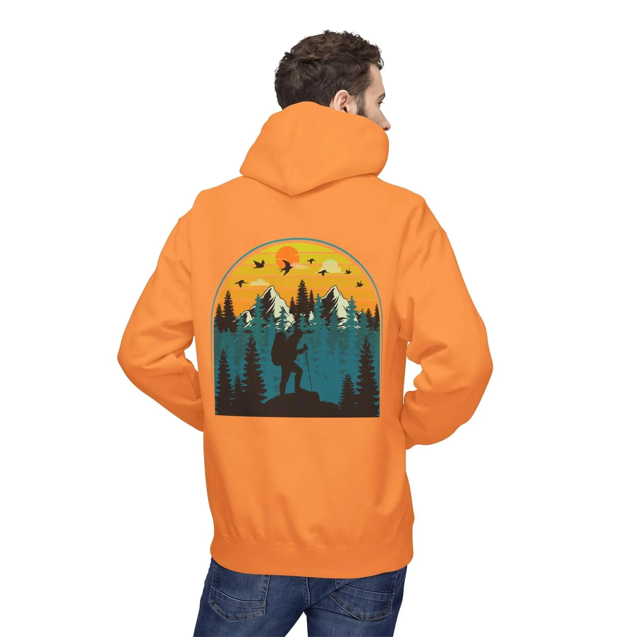 Ultimate Retro Outdoor Fleece Hoodie for Adventurers