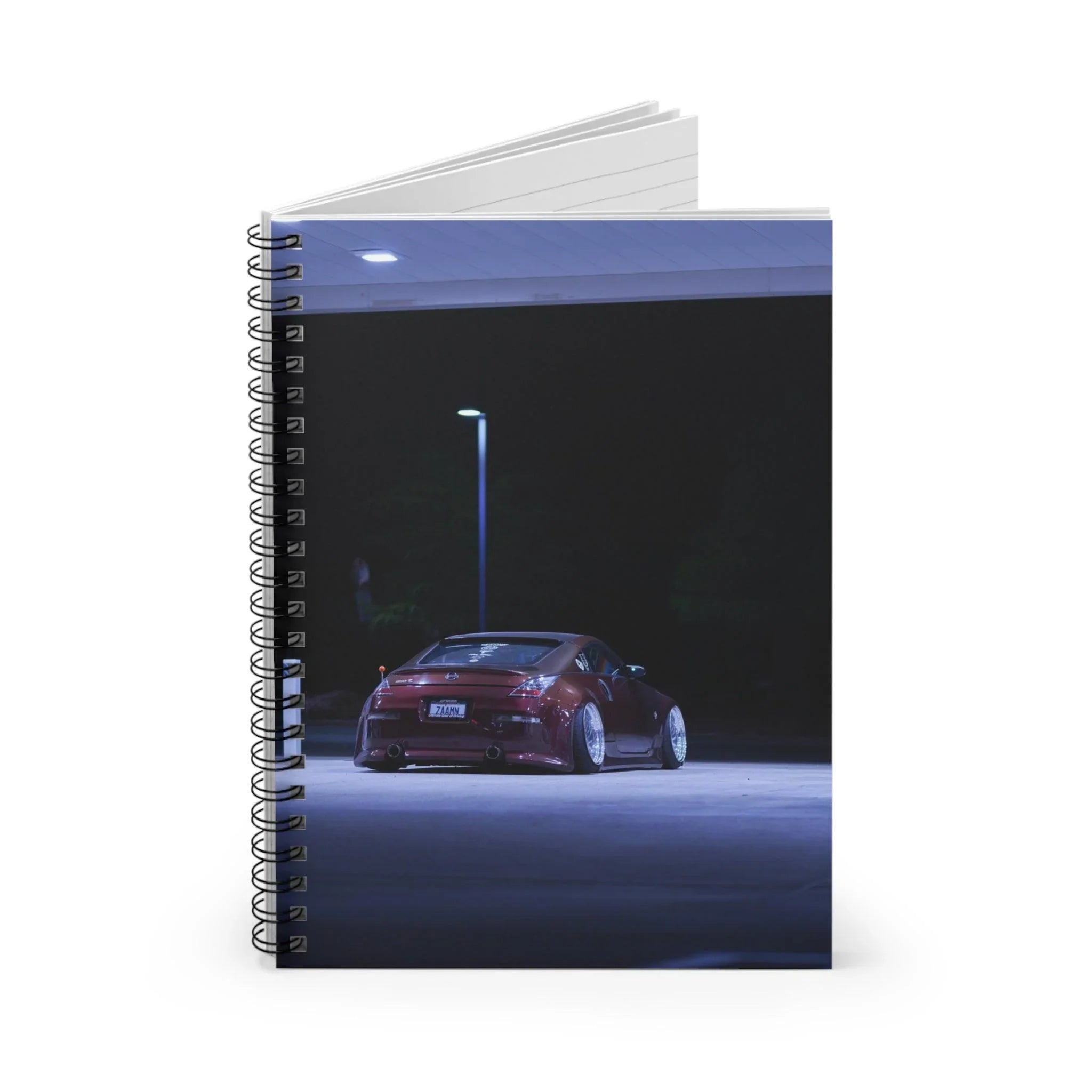 Nissan 350z Automotive Spiral Notebook #003 - Throttle Designs