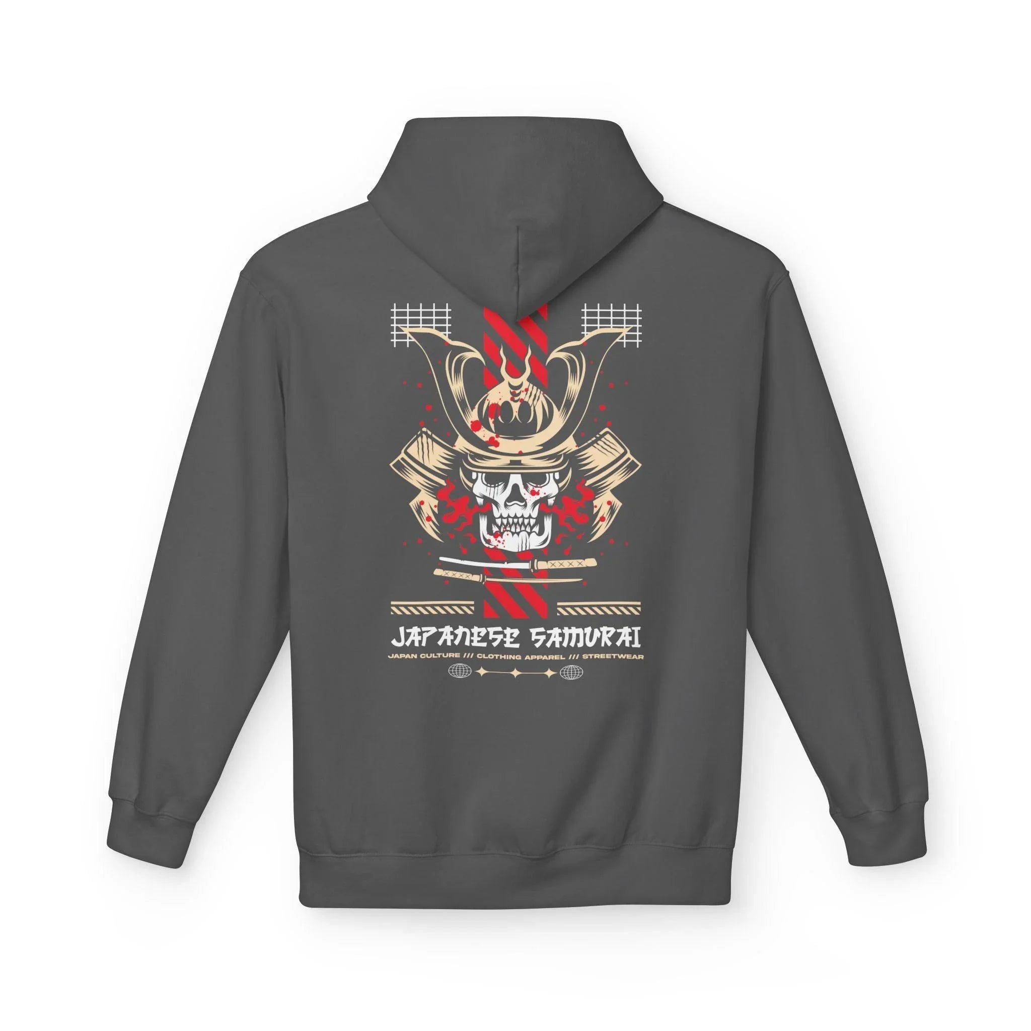 Ultimate Samurai Streetwear Fleece Hoodie for Comfort and Style