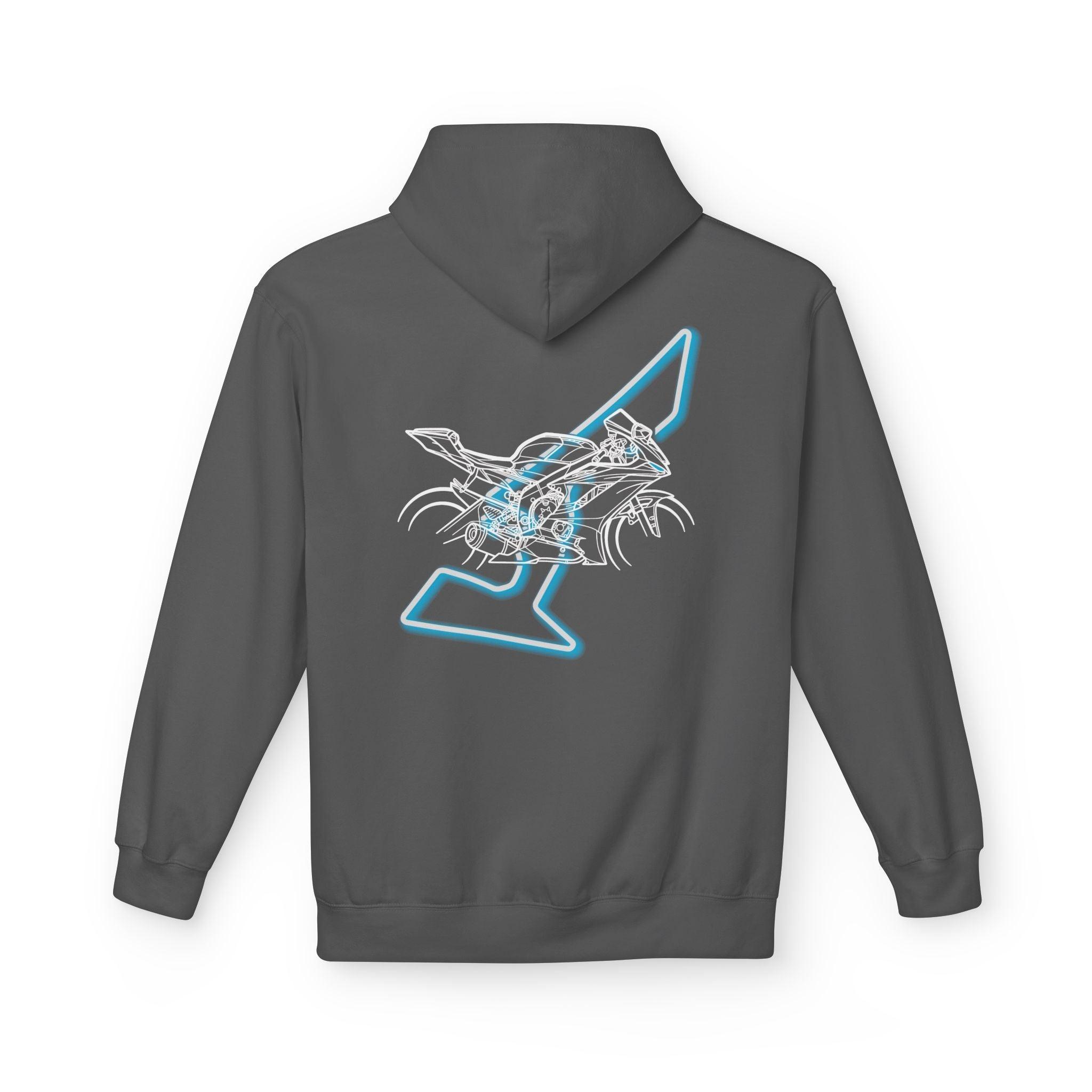 Yamaha R6 Circuit of the Americas Hoodie - Stylish Comfort for Racers