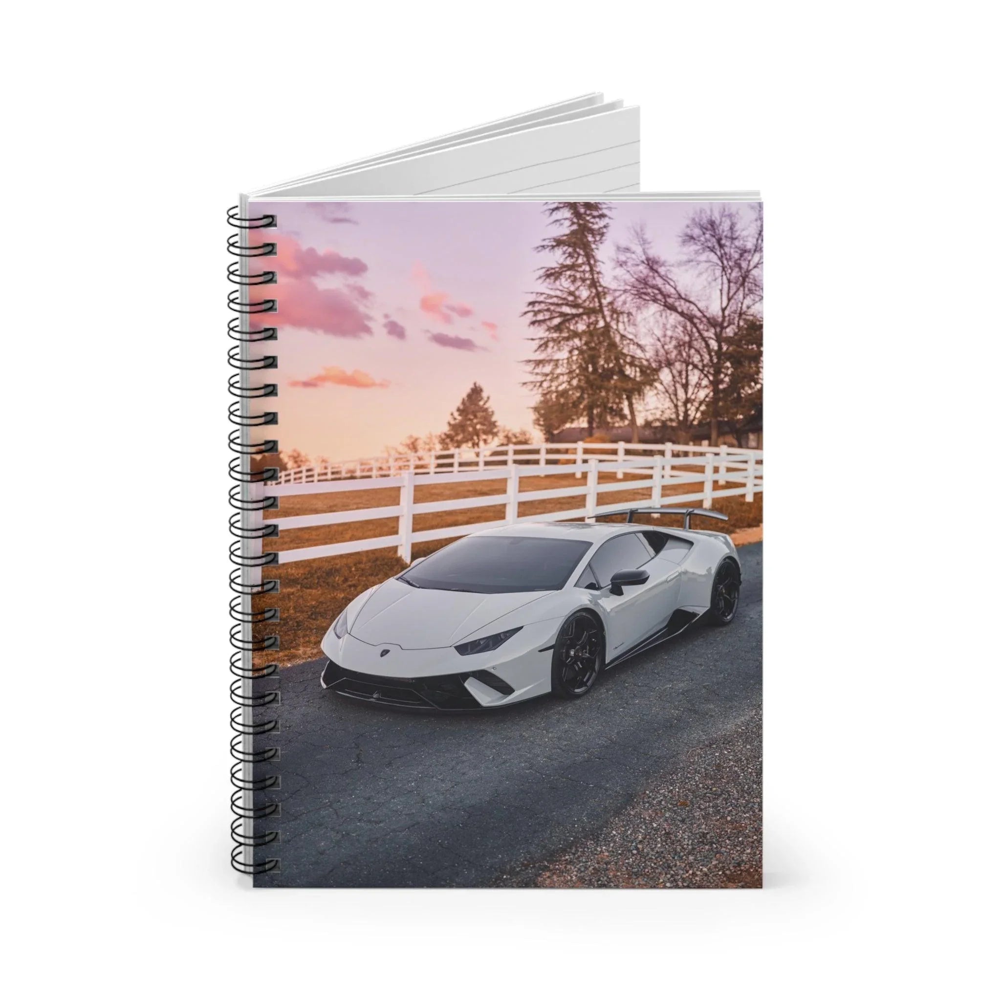 Lamborghini Huracan Automotive Spiral Notebook #045 - Throttle Designs