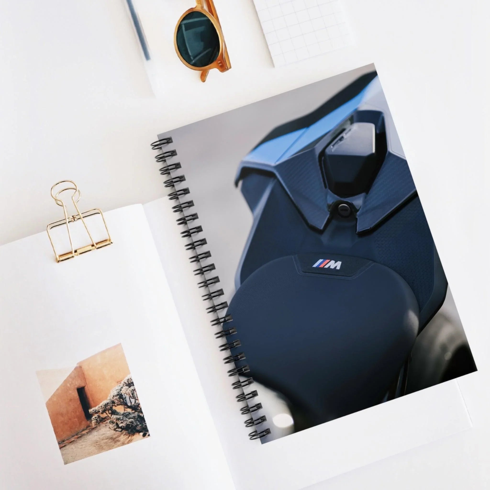 BMW M1000RR Motorcycle Spiral Notebook #003 - Throttle Designs