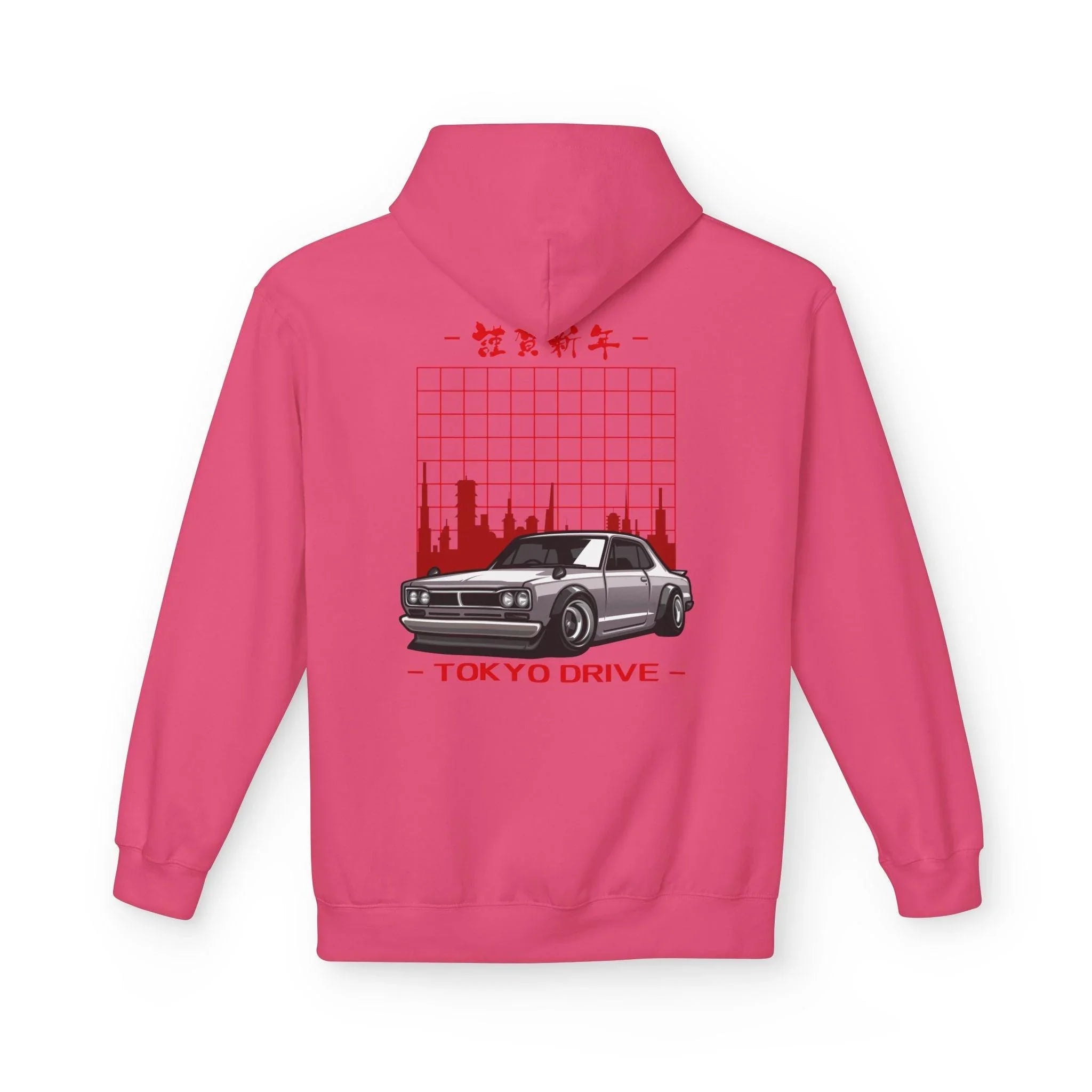Tokyo Drive Luxe Fleece Hoodie for Ultimate Comfort and Style