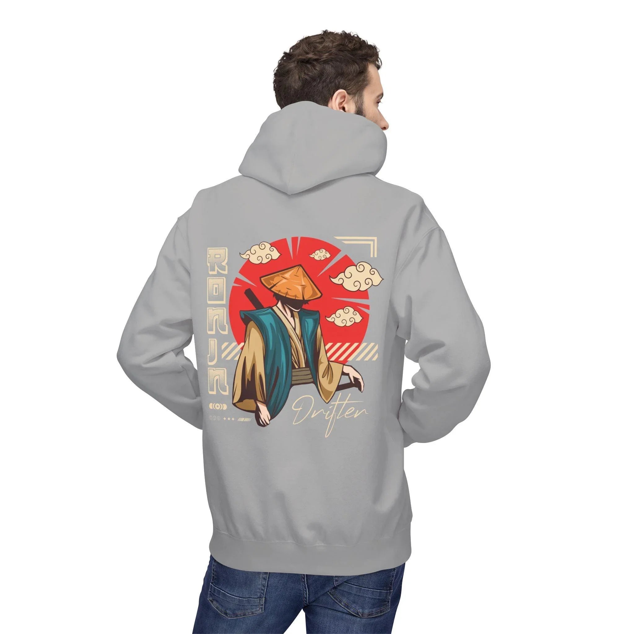 Ultimate Ronin Drifter Japanese Streetwear Fleece Hoodie for Trendsetters