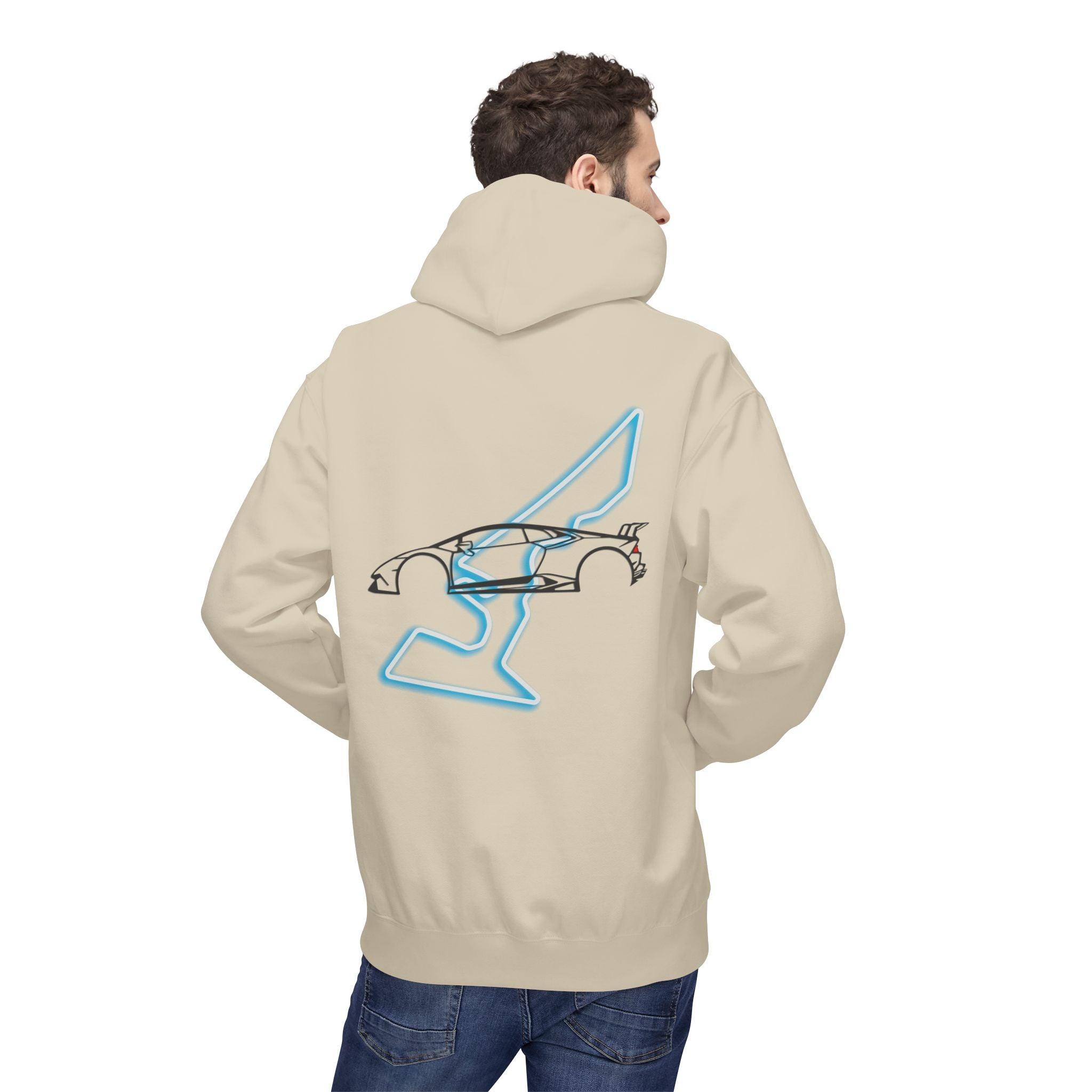 Circuit Of The Americas Huracan Performante Fleece Hoodie