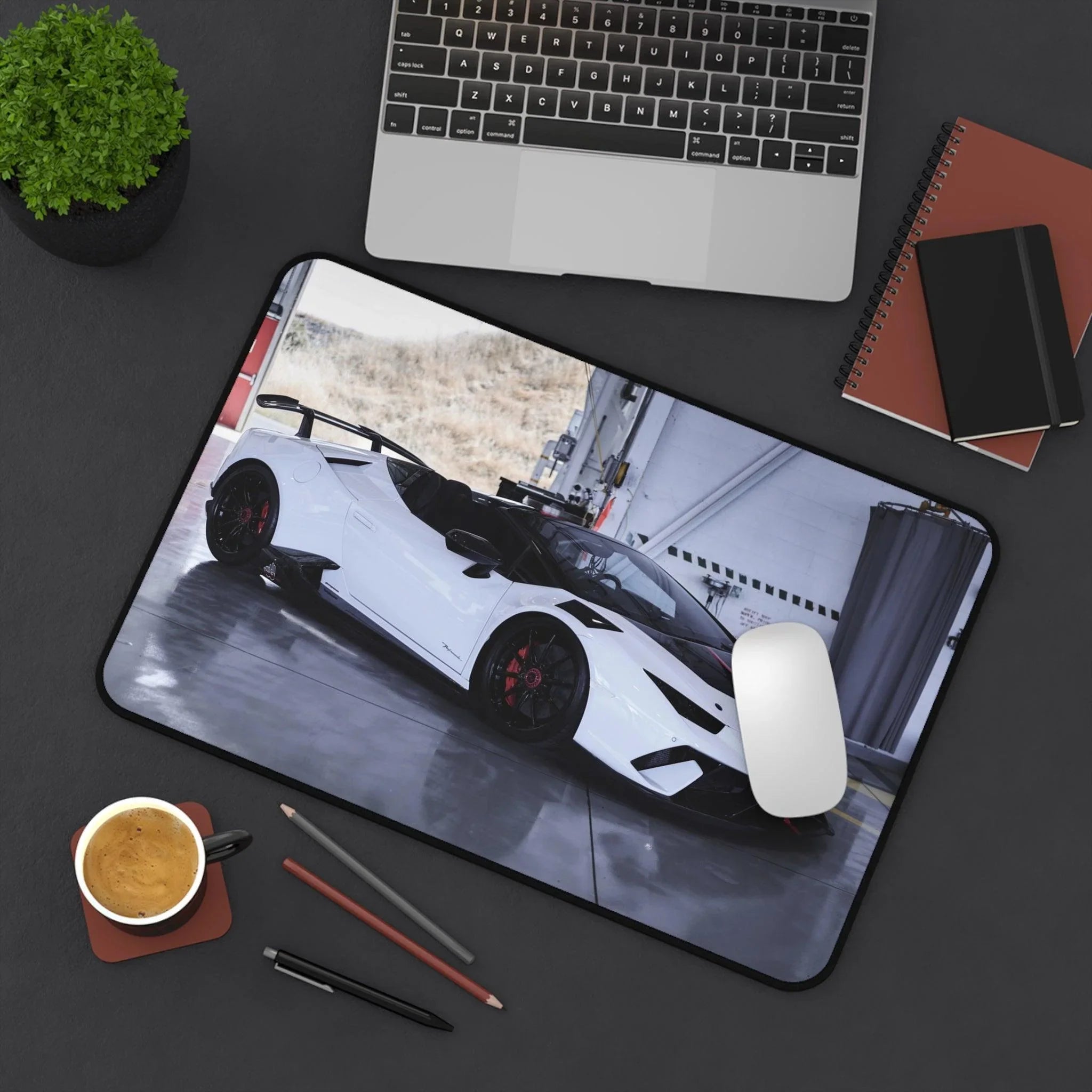 Lamborghini Huracan #101 Luxury Desk Mat Mouse Pad for Car Enthusiasts